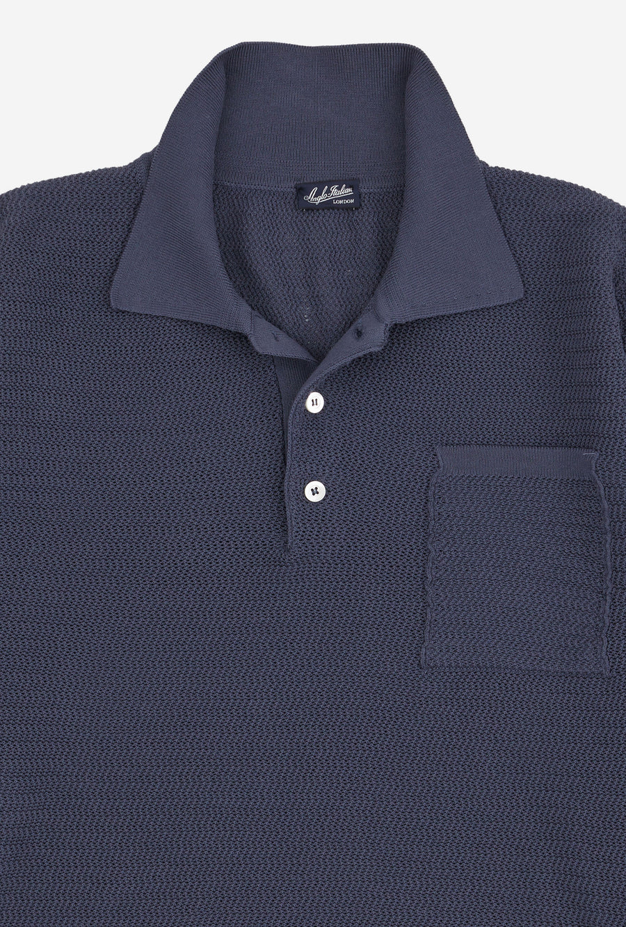 Zig Zag Polo Cotton Lavender