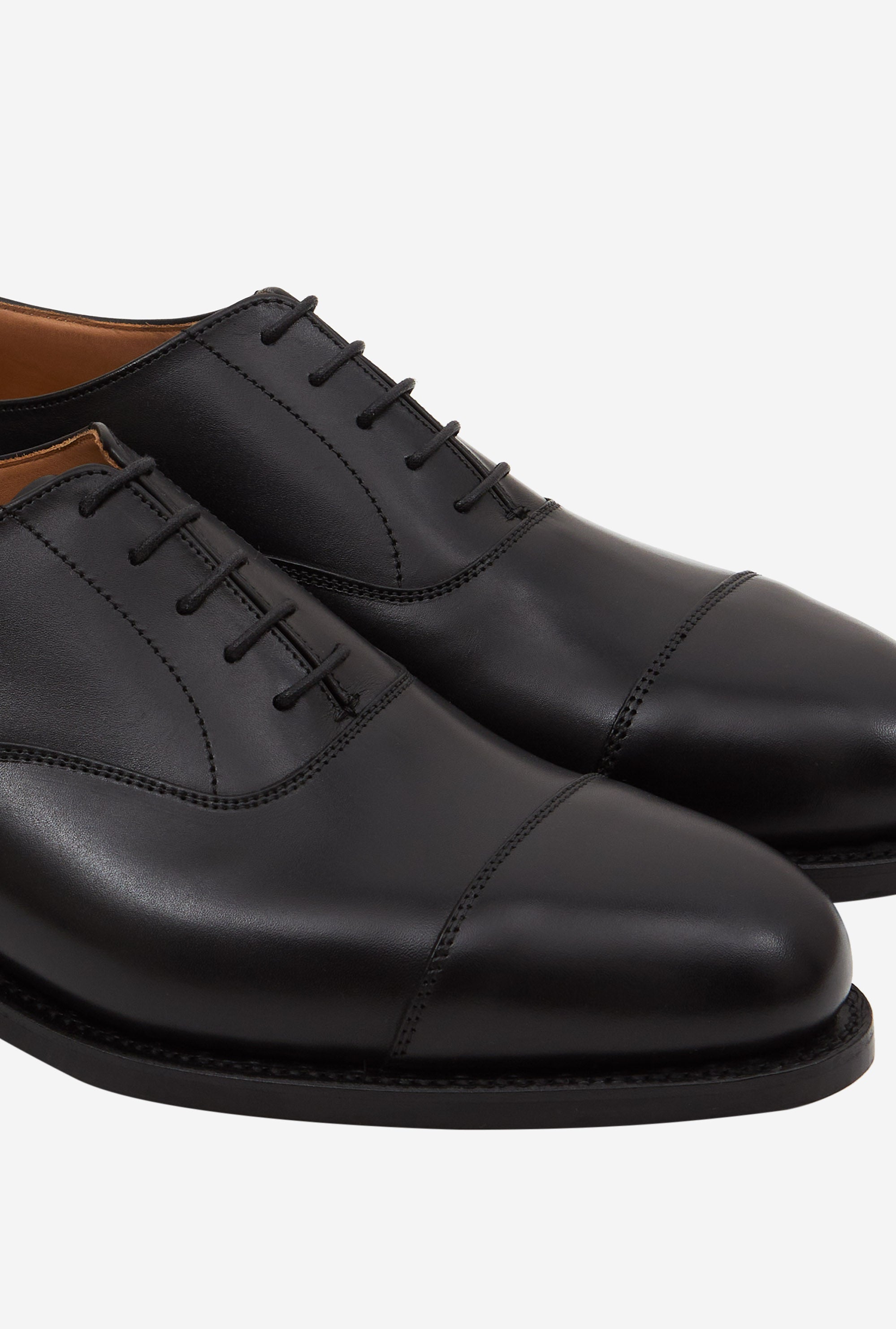 Crockett & Jones Sigdon Oxford Black Calf City Sole