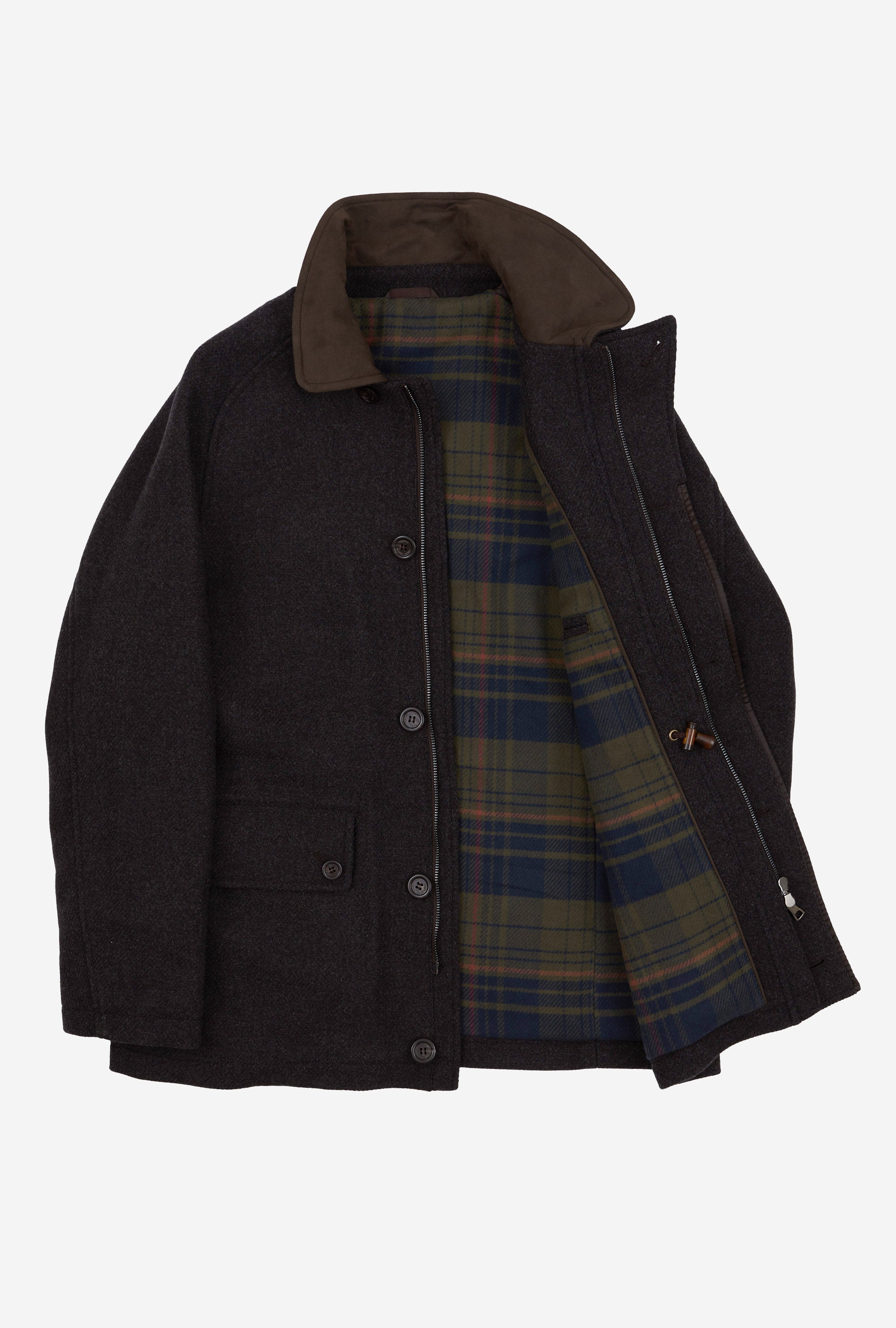 Country Coat Wool-Cashmere Brown