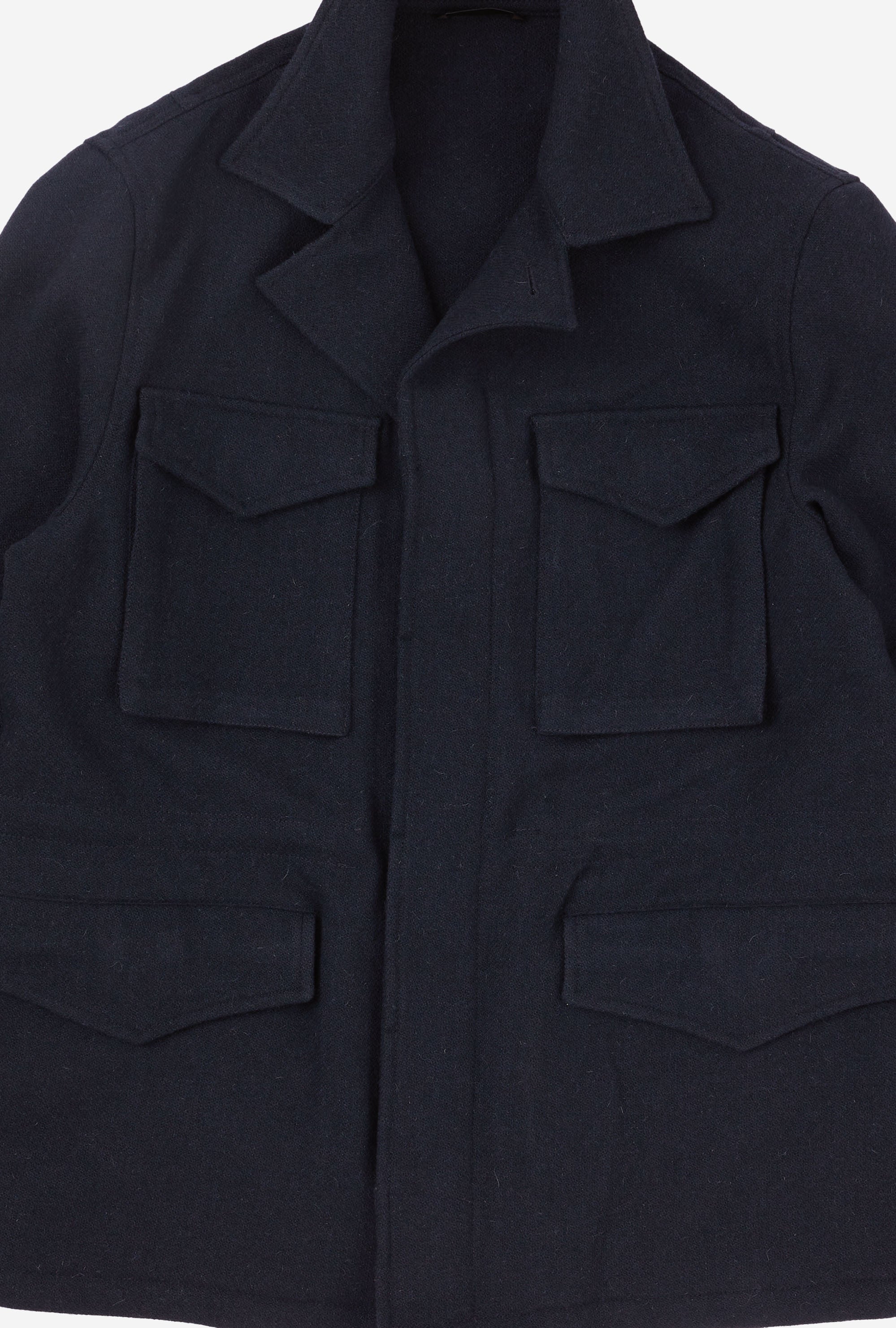 Field Jacket Tweed Navy