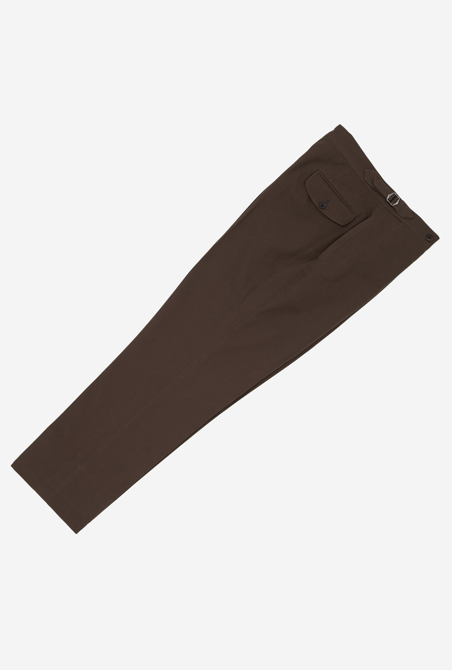Flat Front Chino Brown
