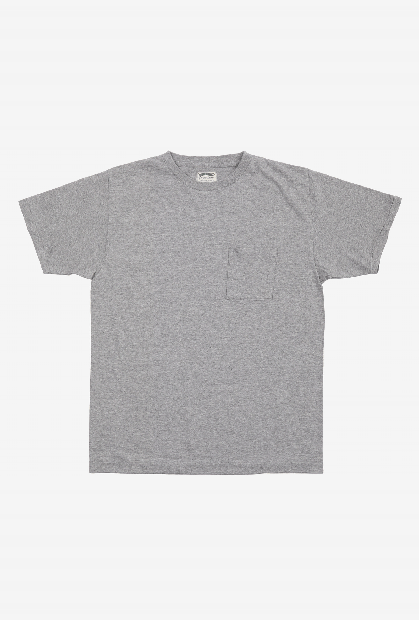 Cotton Pocket T-Shirt Grey