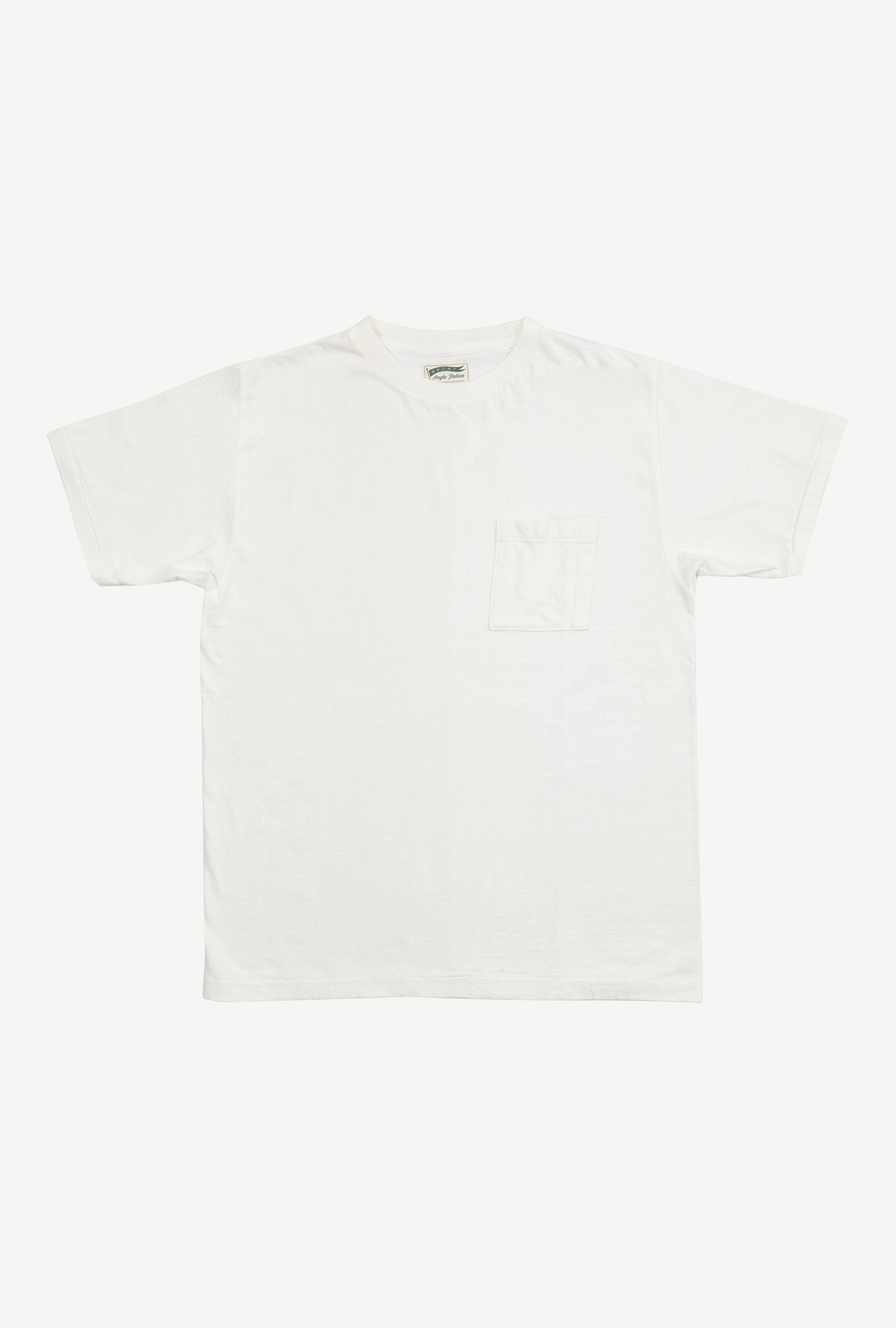 Cotton Pocket T-Shirt White