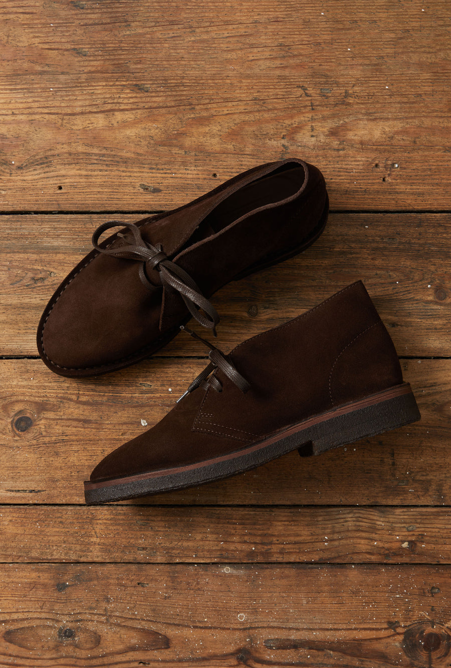Desert Boot Crepe Sole Chocolate Suede