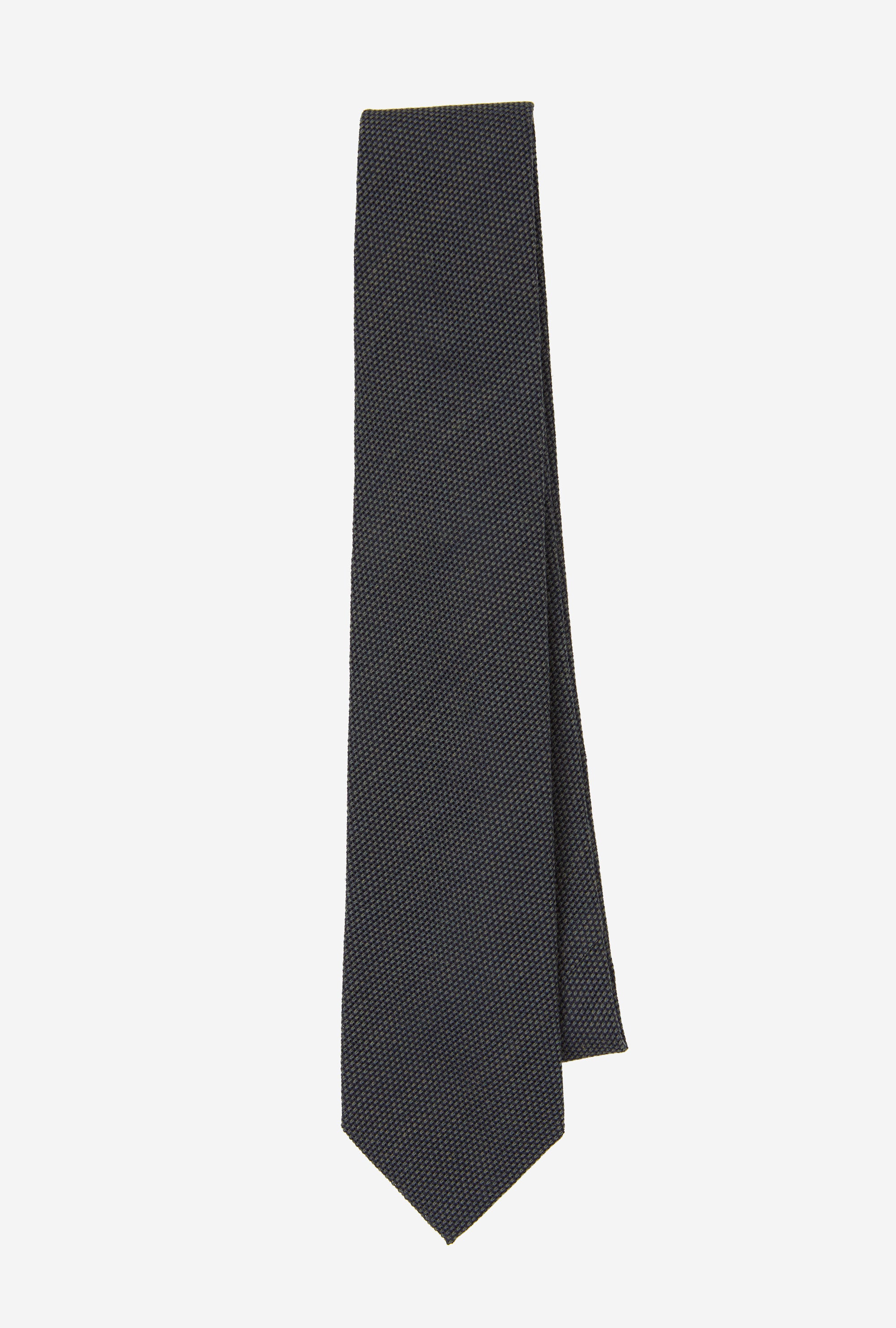 Tie Grenadine Dark Green Melange