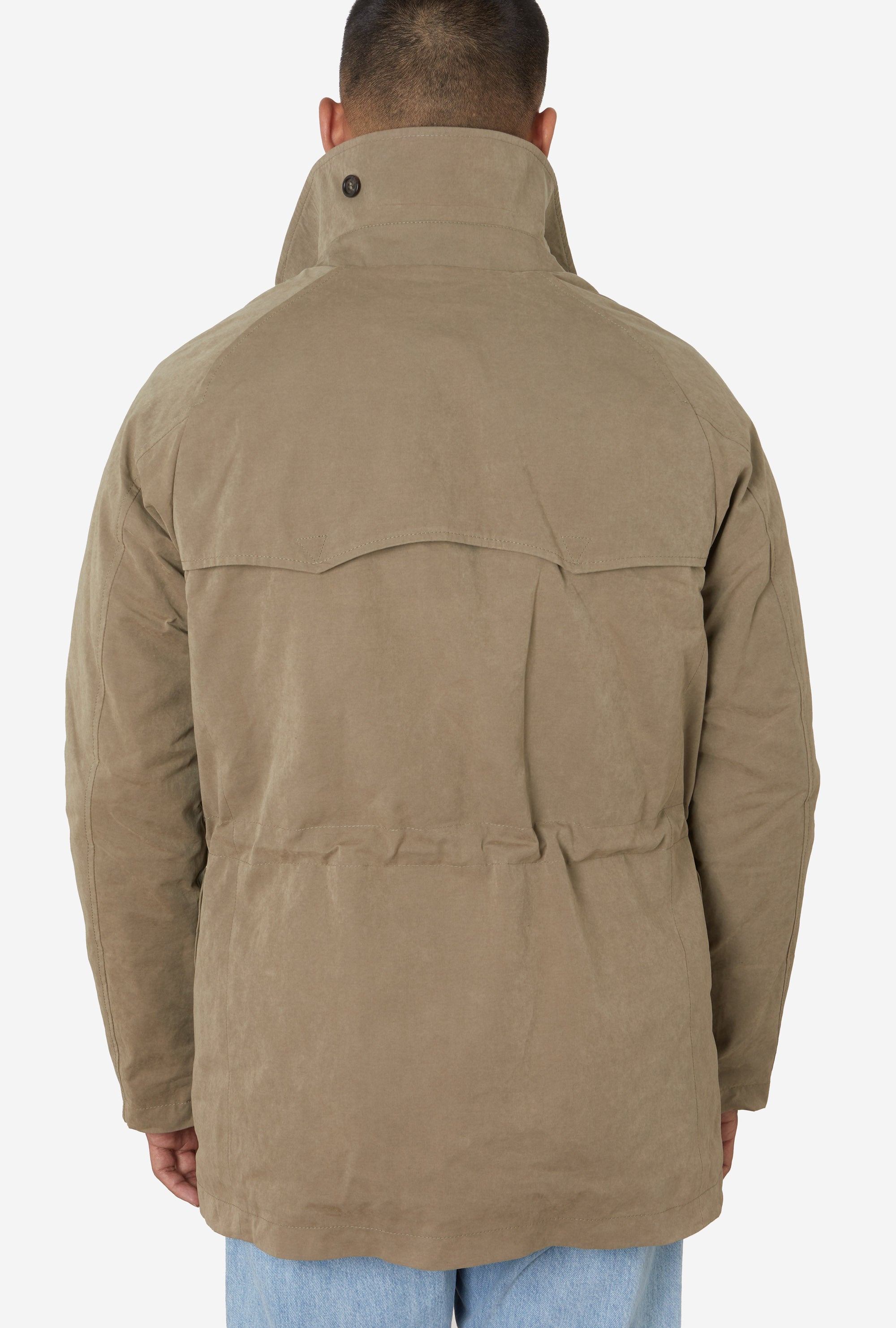 Country Coat Technical Cotton Khaki