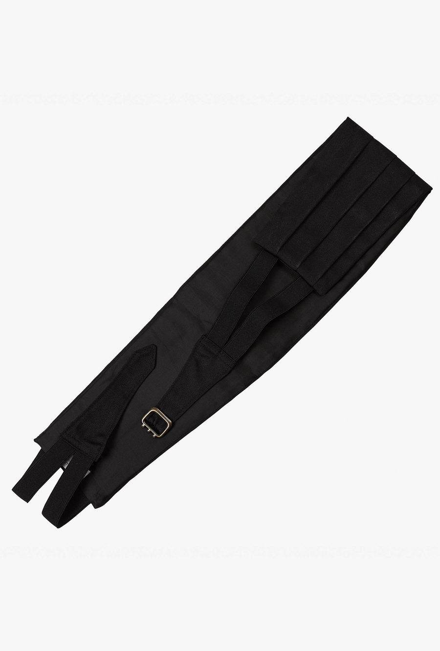 Cummerbund Black Faille Silk