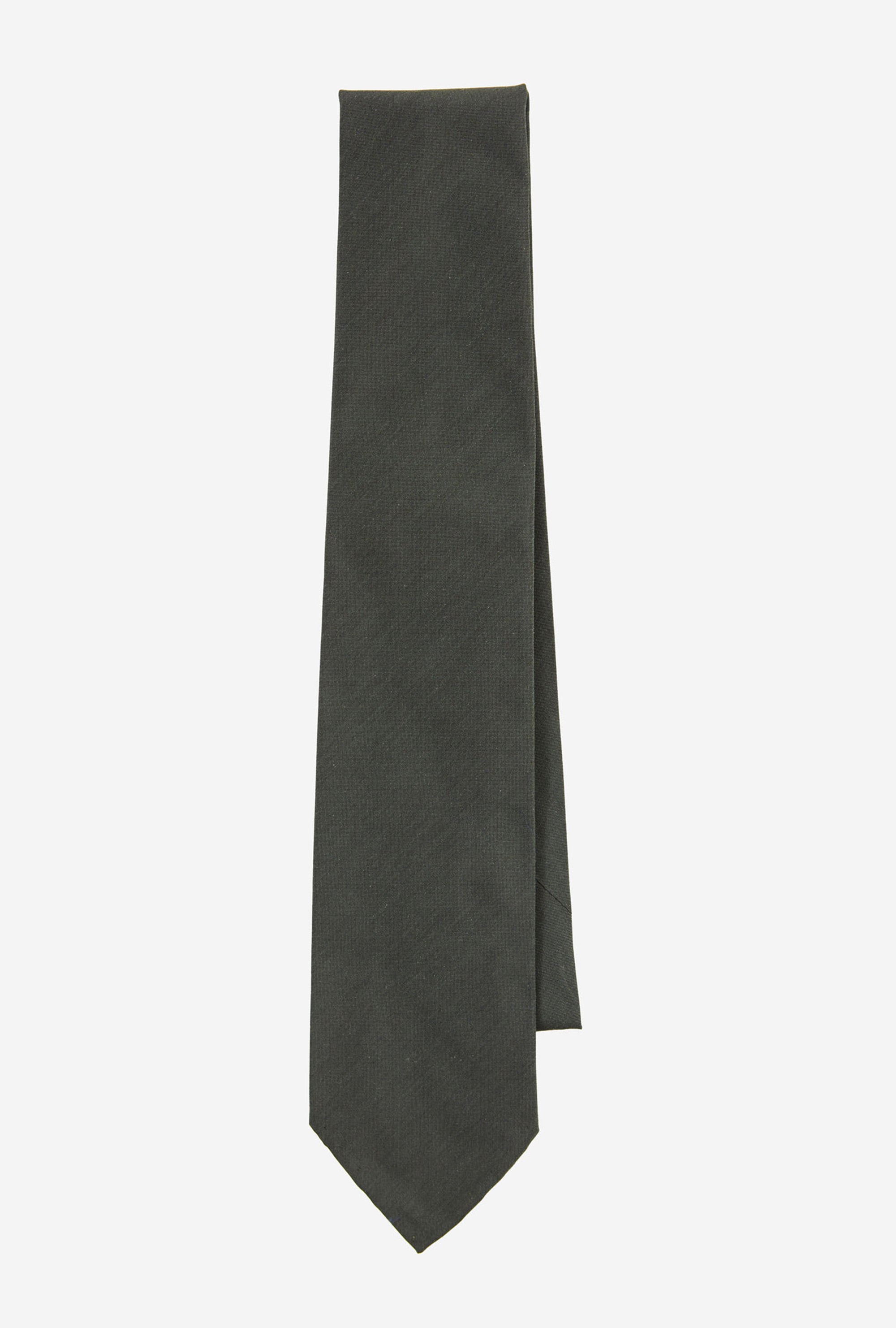 Dry Silk Tie Green