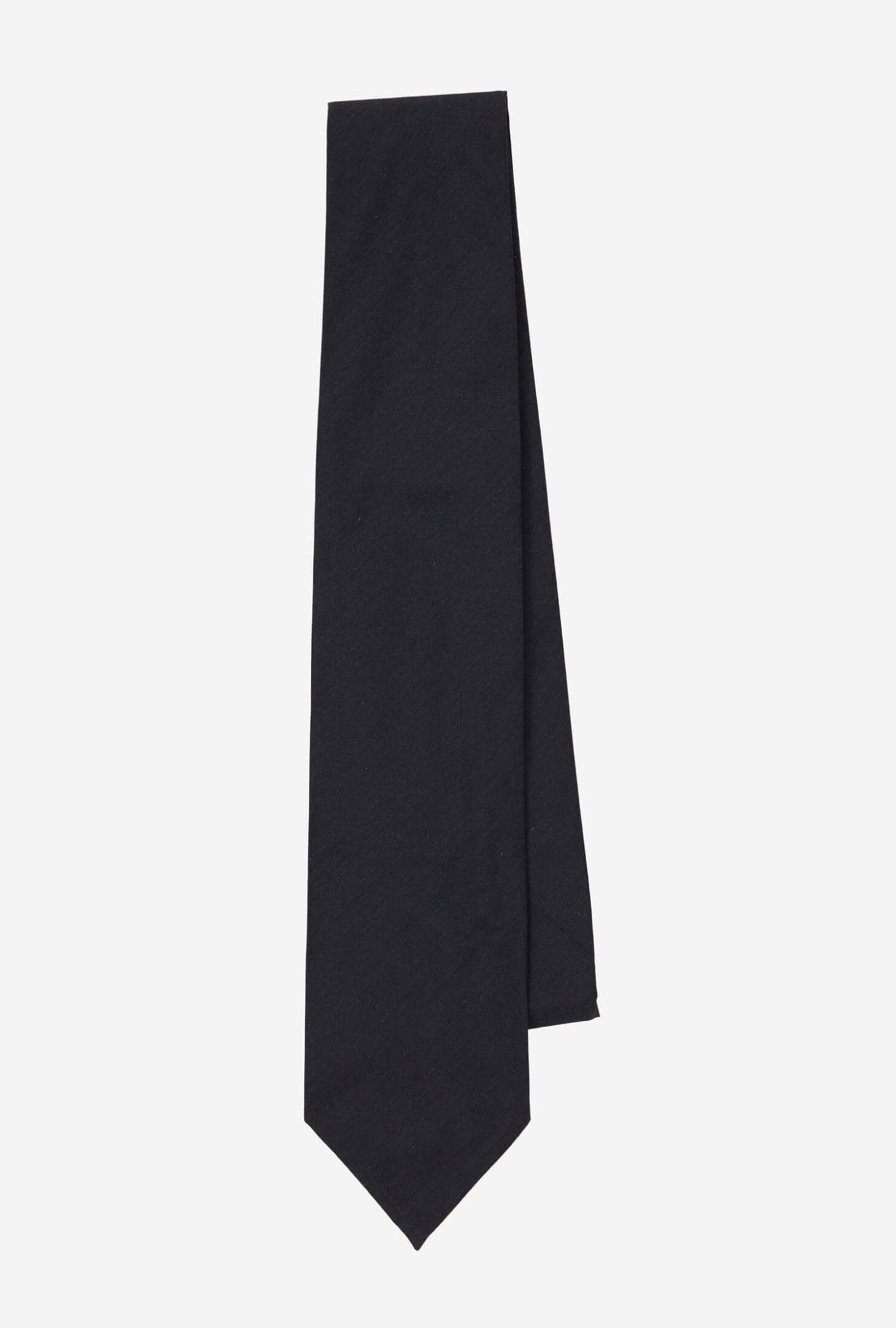 Dry Silk Tie Midnight Blue