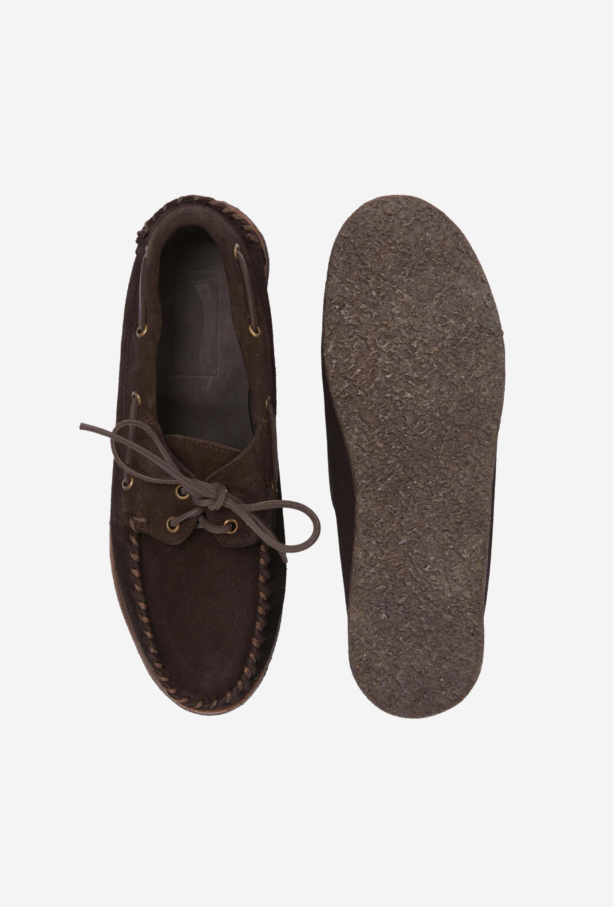 Boat Shoes Brown Suede