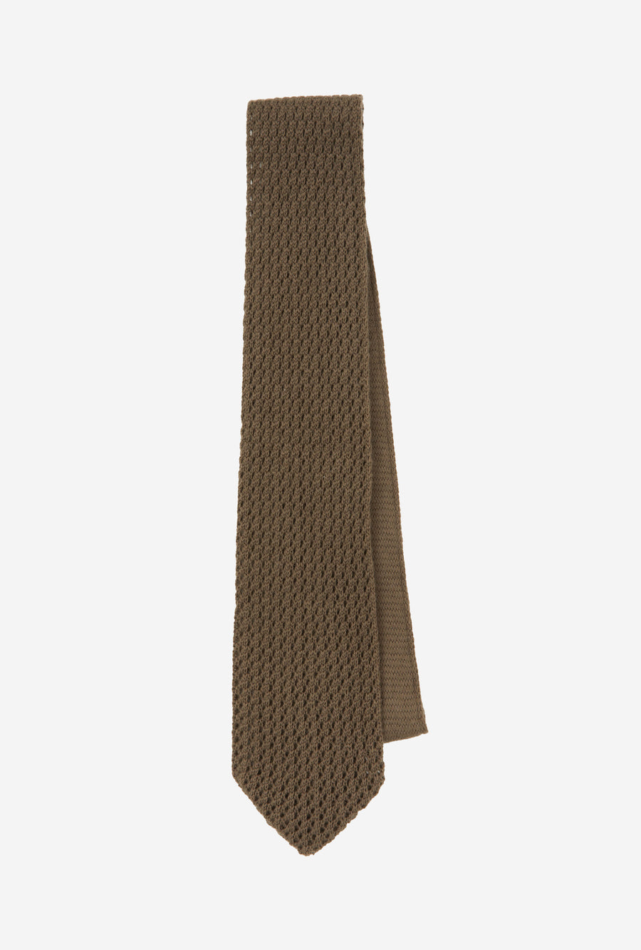 Tie Wool-Cashmere Mesh Sand