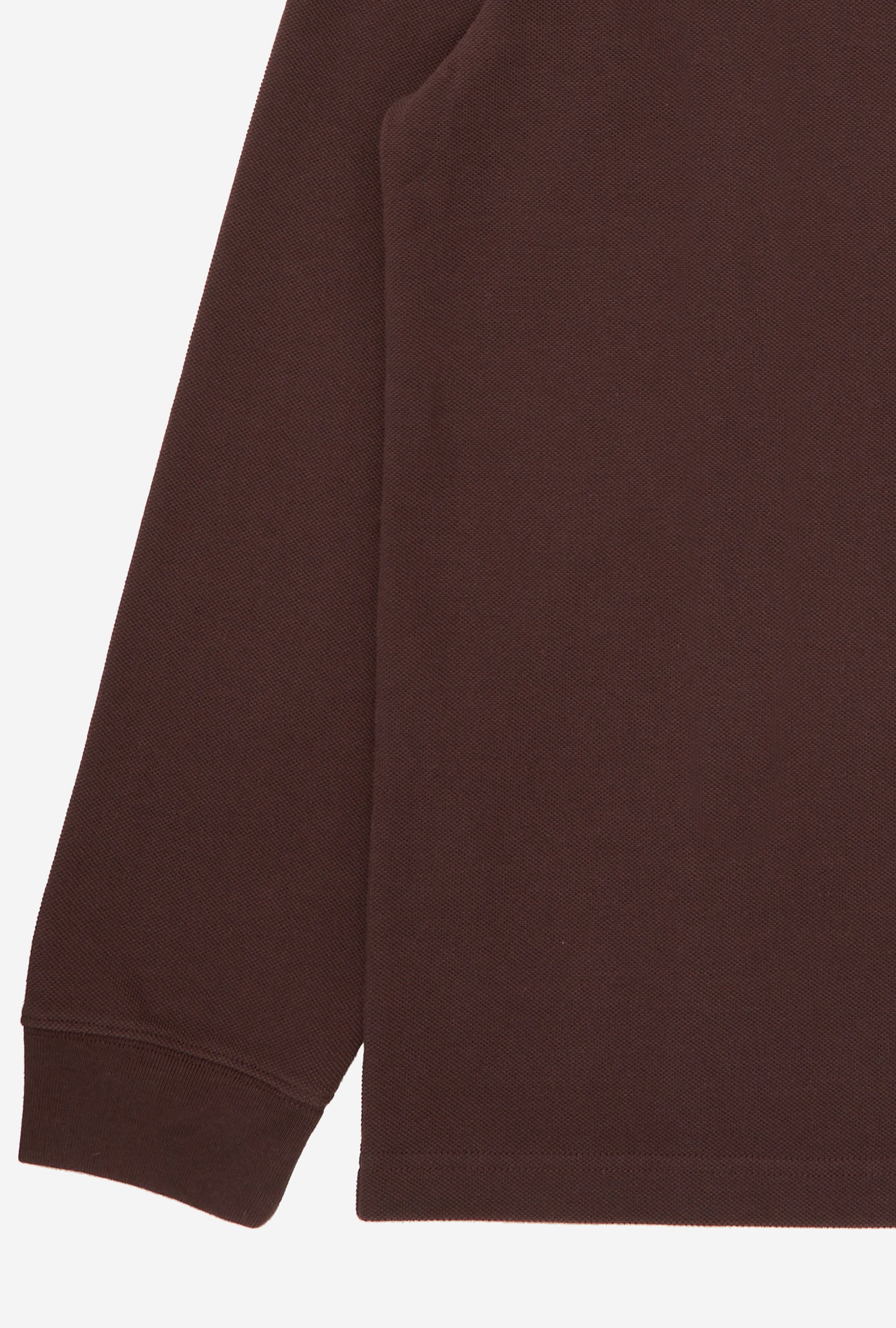 Polo Shirt Long Sleeve Wine