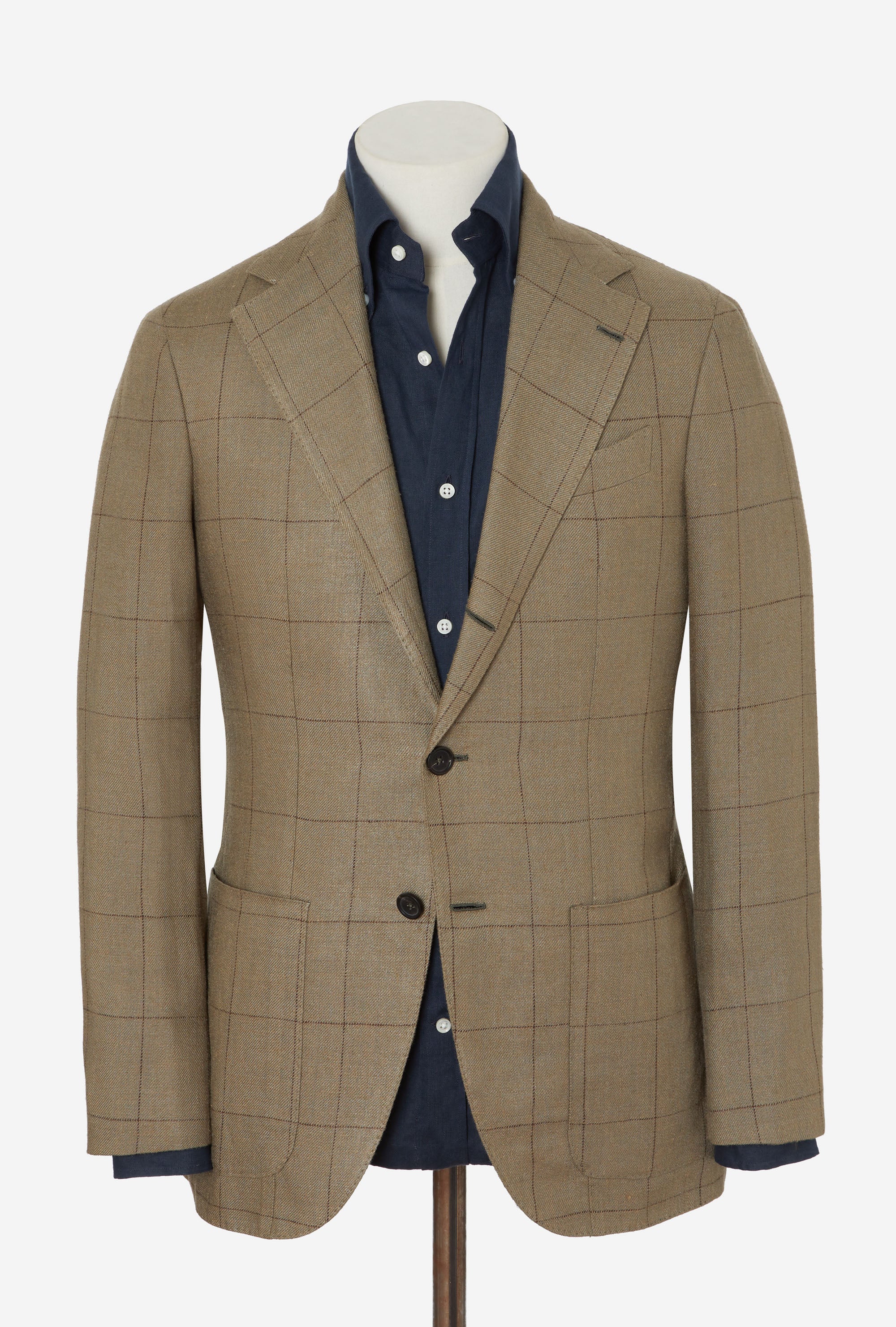 Anglo Italian ウールマーチンゲールコート Tailoring