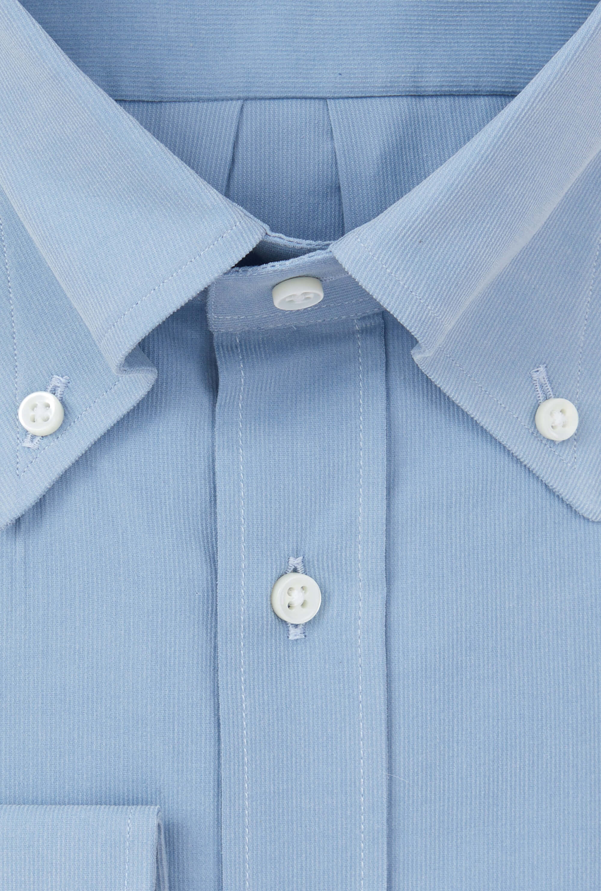 Button Down Sport Shirt Corduroy Sky Blue