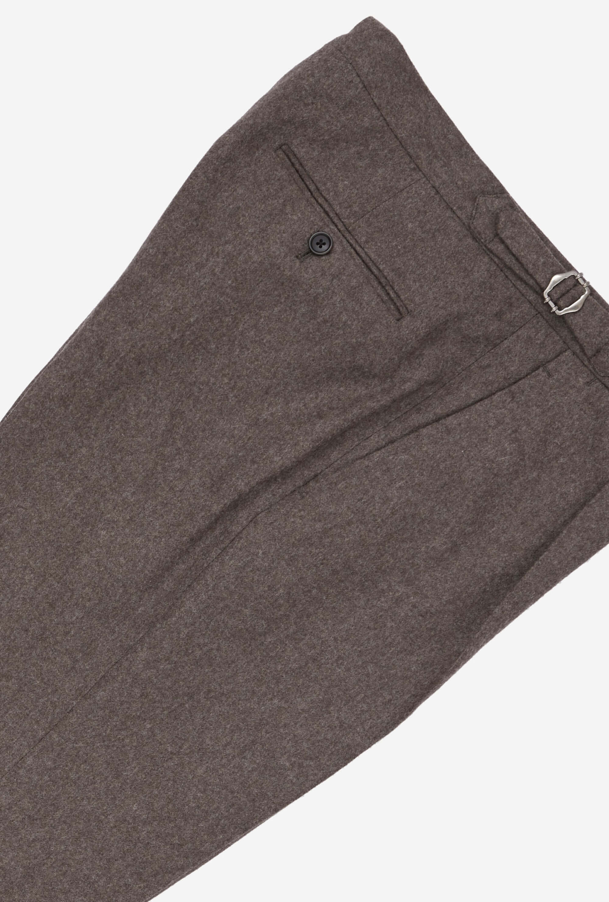 Tailored Trouser Brown Flannel