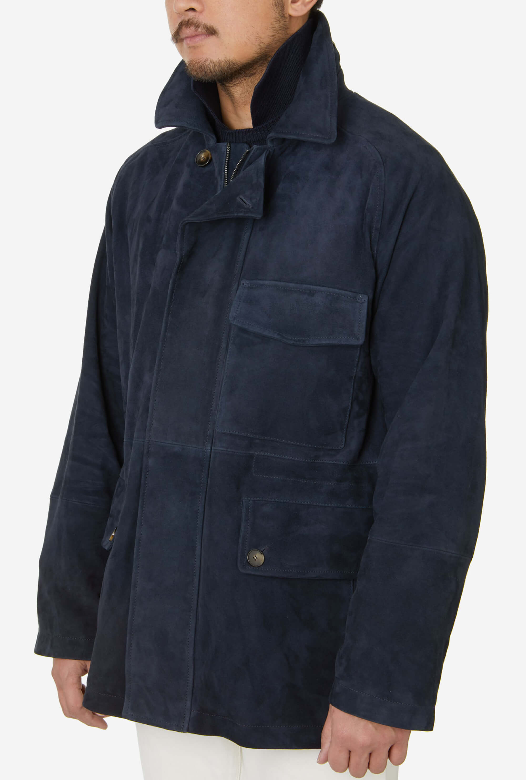 Suede on sale barn coat