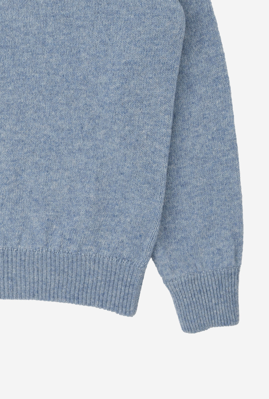 Crewneck Shetland Sky Blue Melange