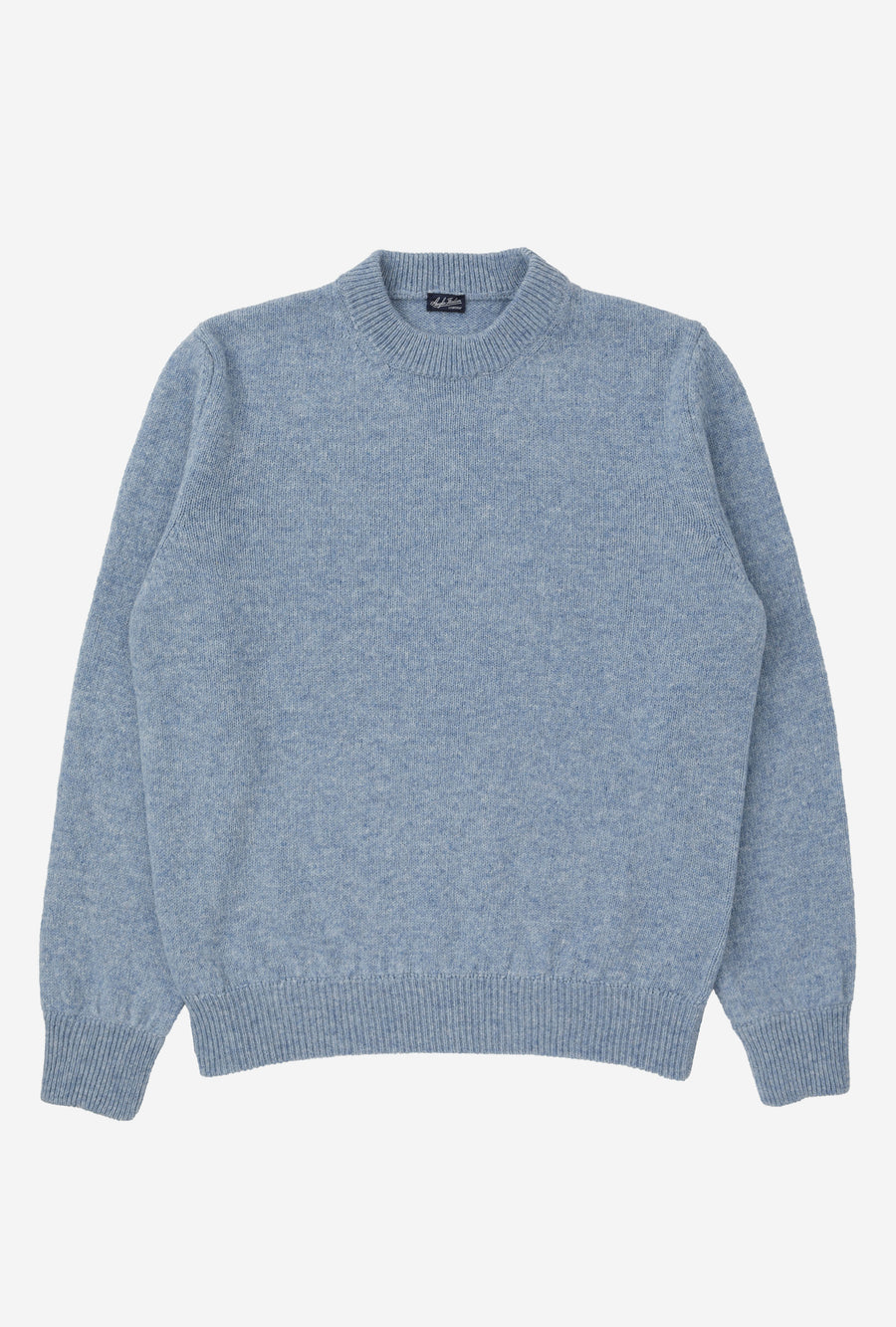 Crewneck Shetland Sky Blue Melange