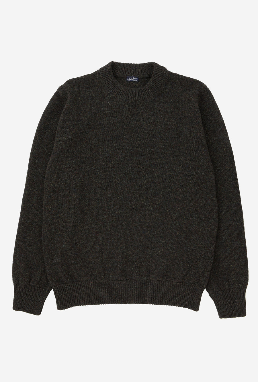 Crewneck Shetland Forest Melange