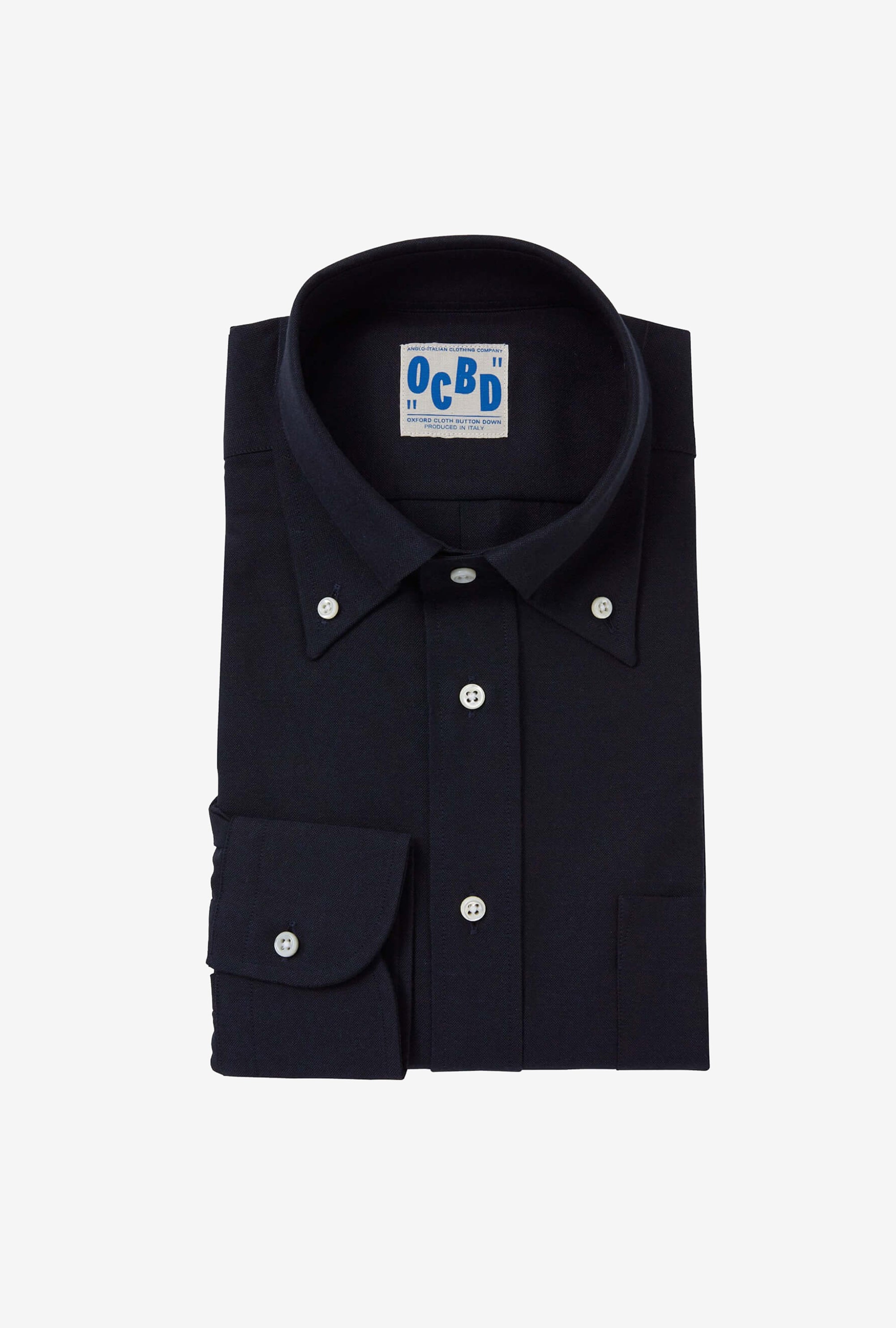 OCBD Shirt Navy Oxford