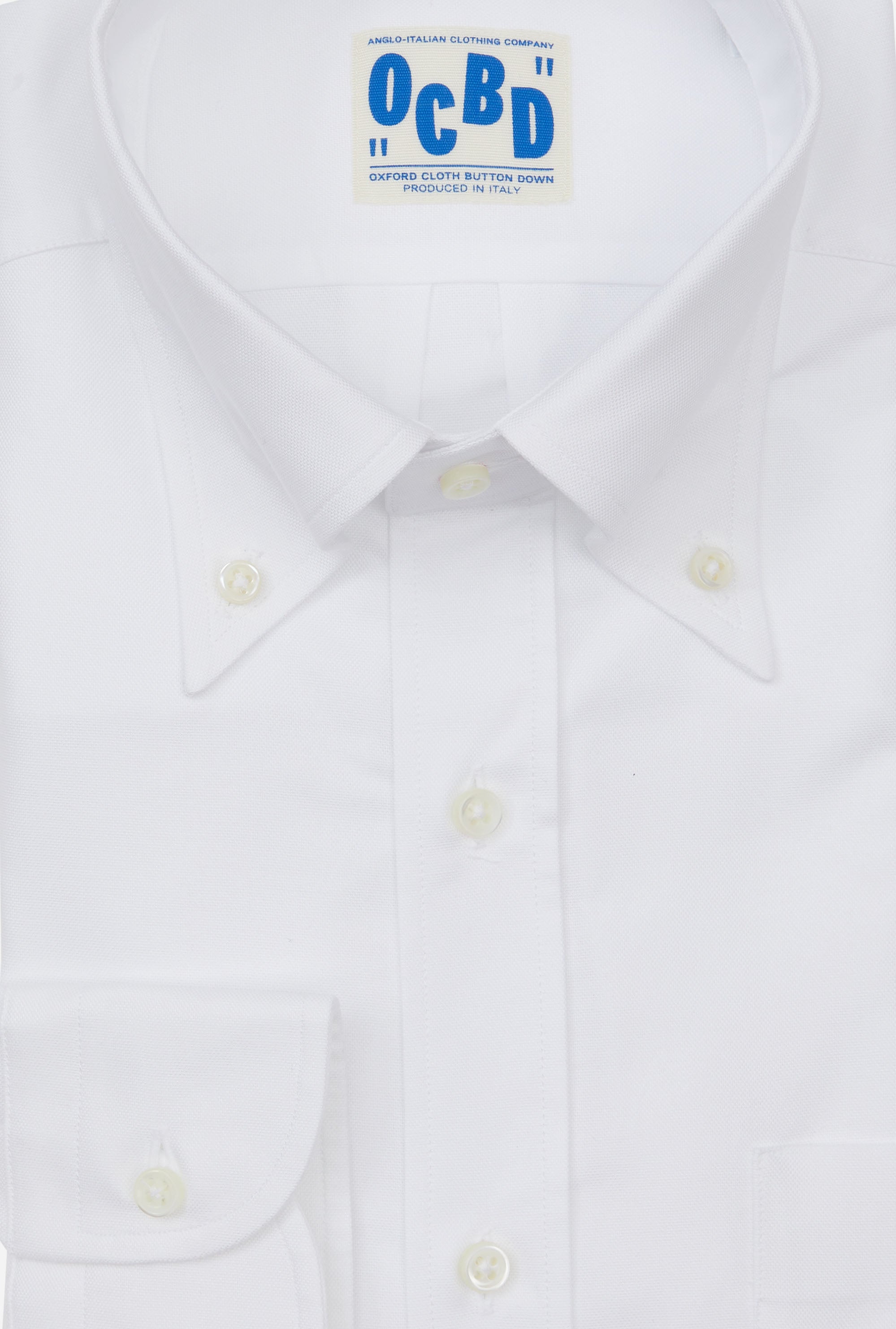 OCBD Shirt White Oxford