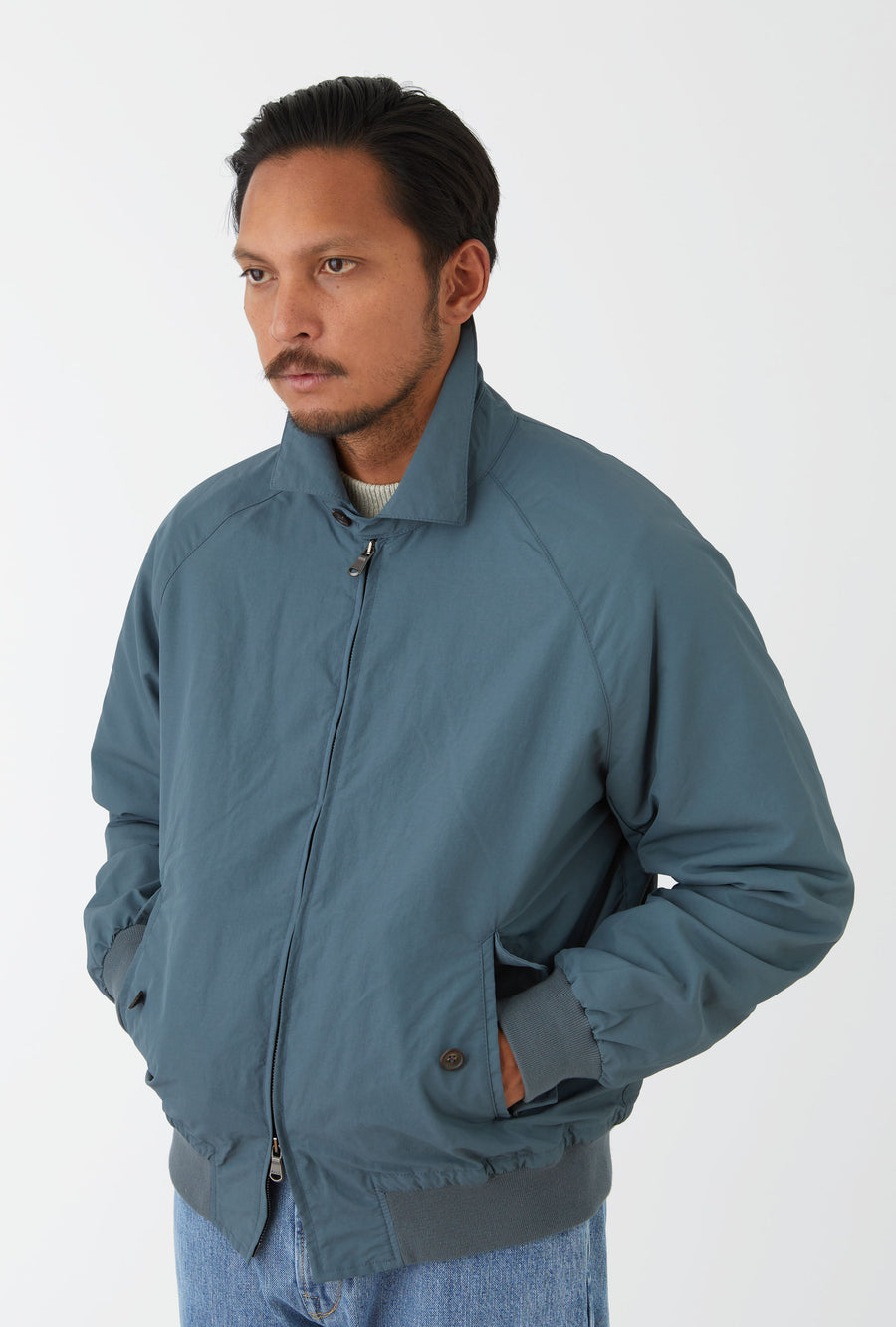 Featherweight Bomber Steel Blue