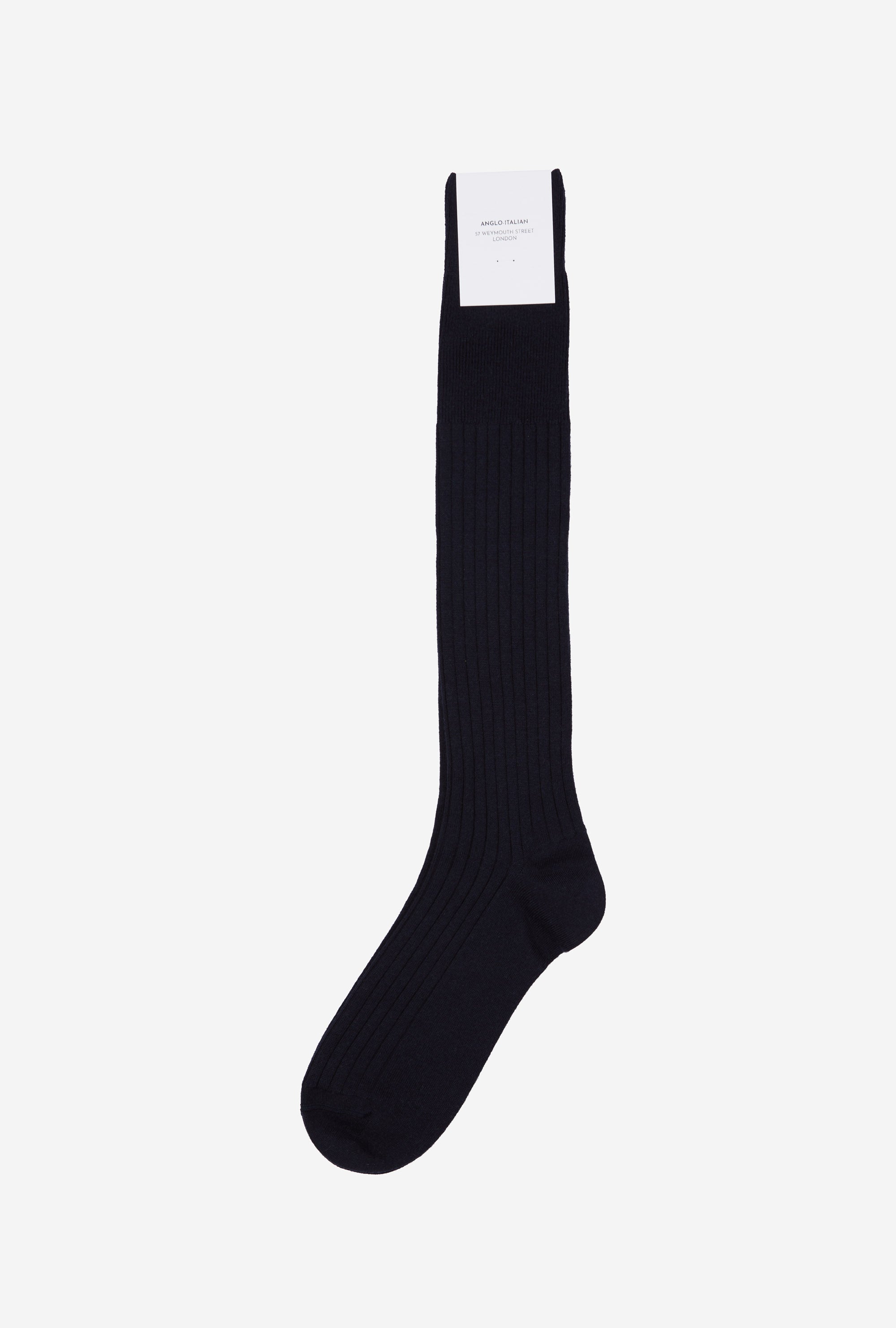 Wool OTC Sock Navy