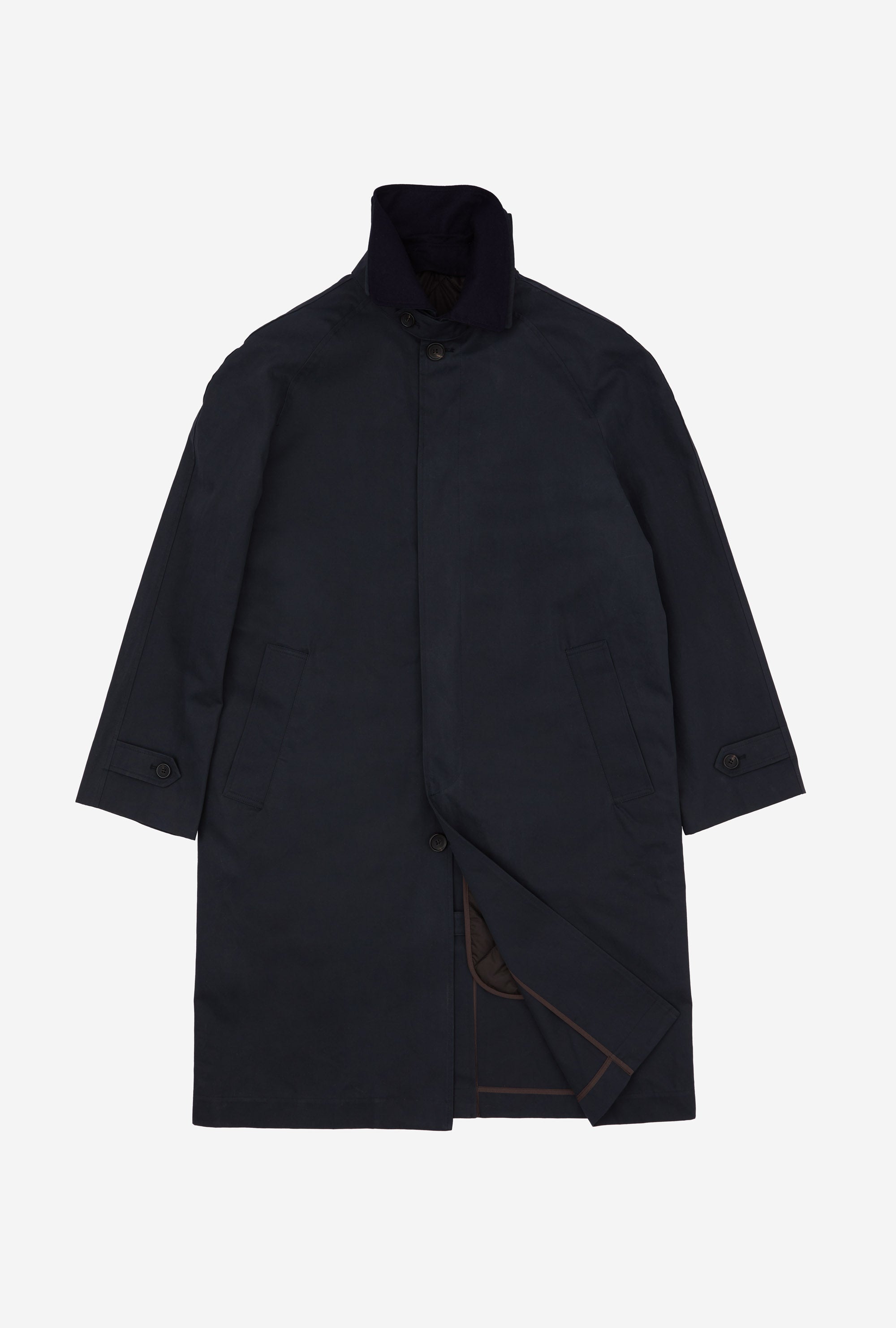 Raglan Raincoat Navy