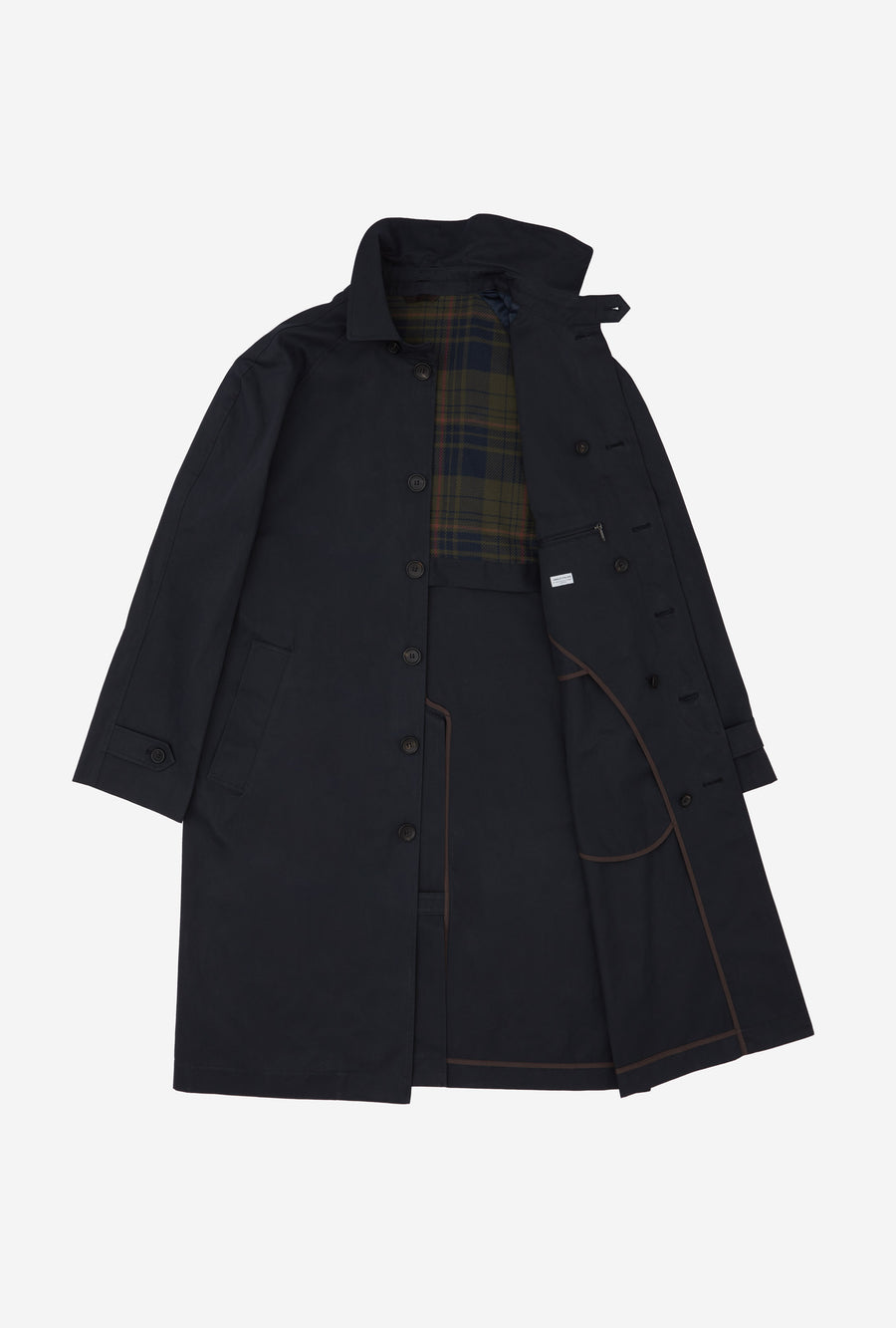 Raglan Raincoat Navy