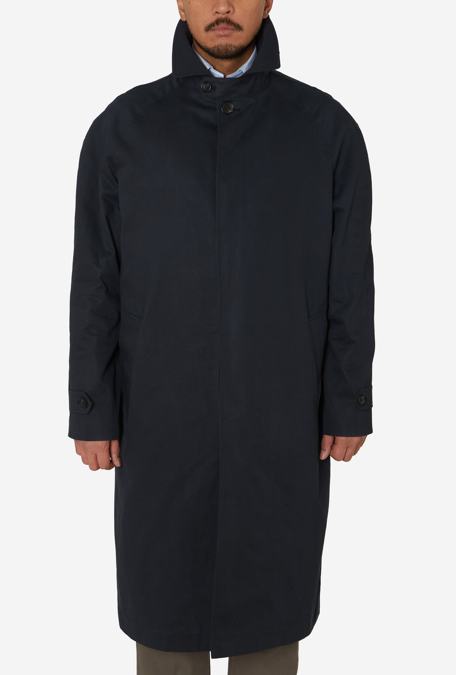 Raglan Raincoat Navy