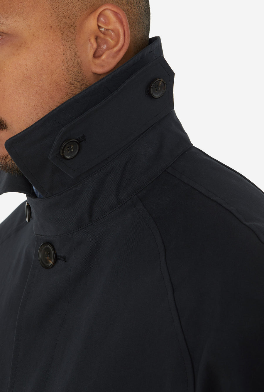 Raglan Raincoat Navy