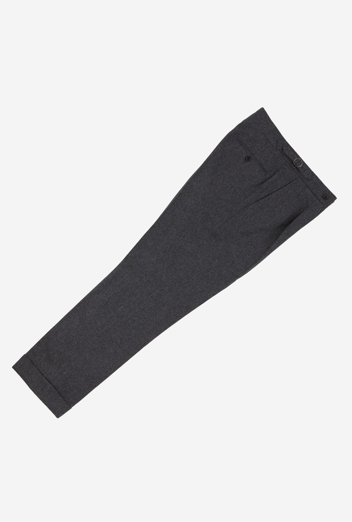 Tailored Trouser Mid-Grey Flannel