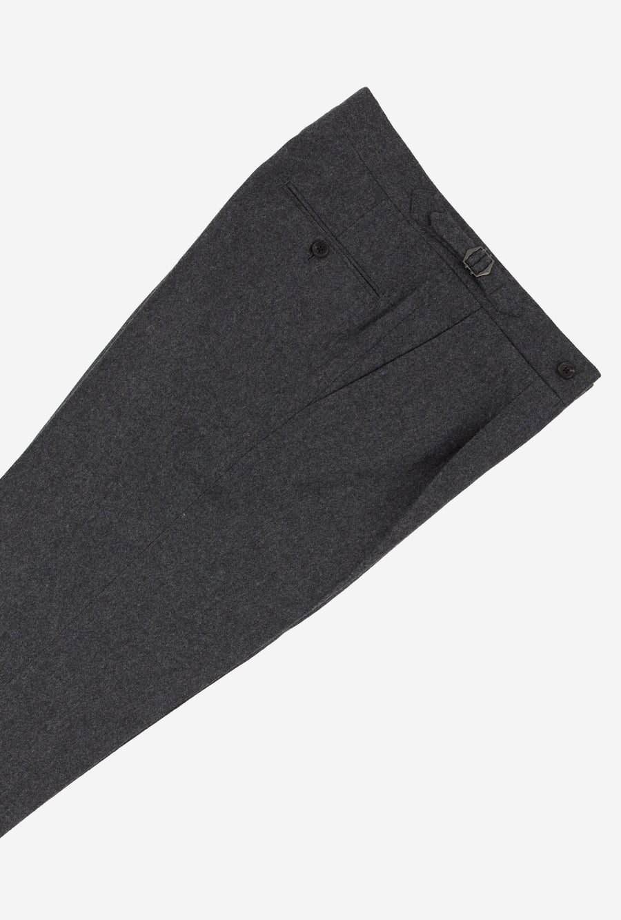 Tailored Trouser Mid-Grey Flannel