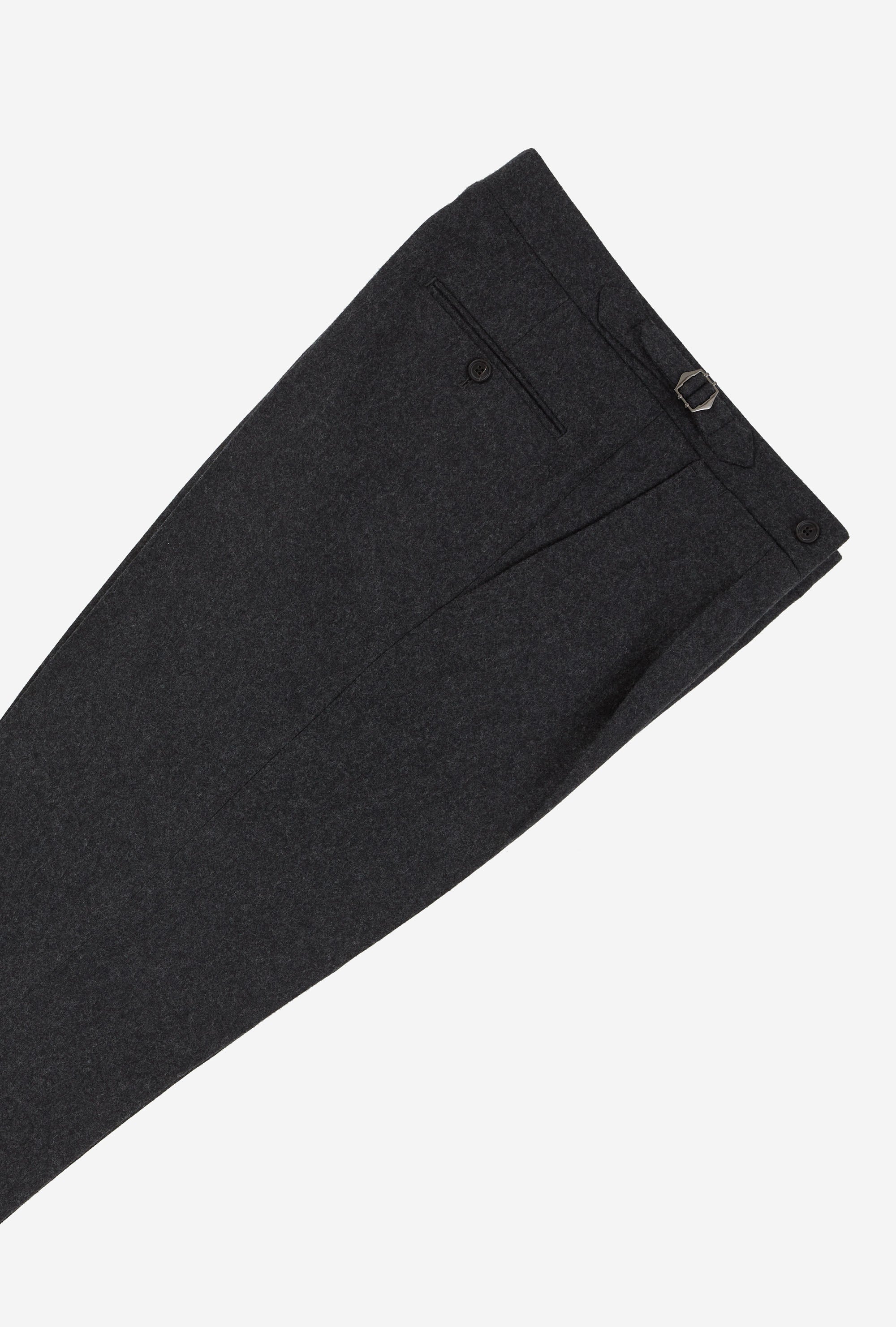Tailored Trouser Charcoal Flannel
