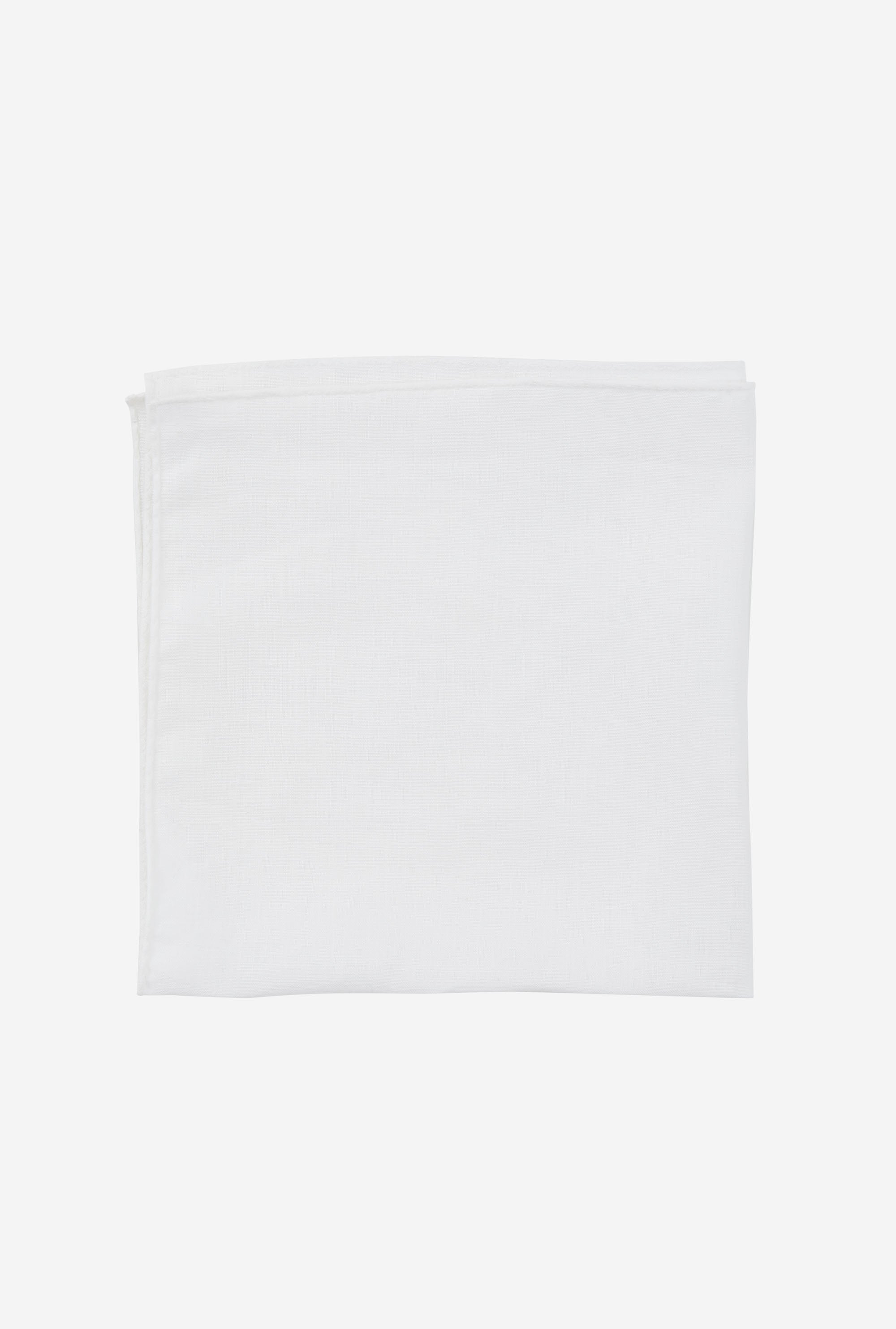 Pocket Square Linen White