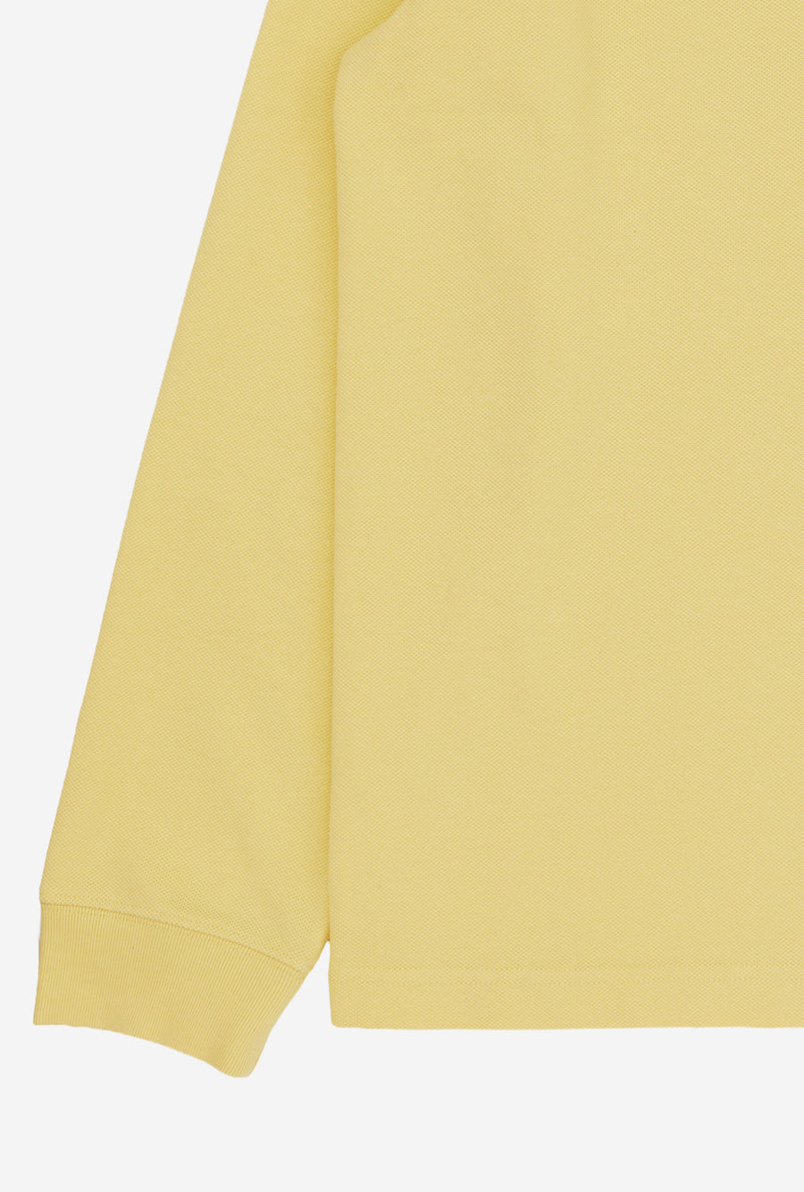 Polo Shirt Long Sleeve Lemon