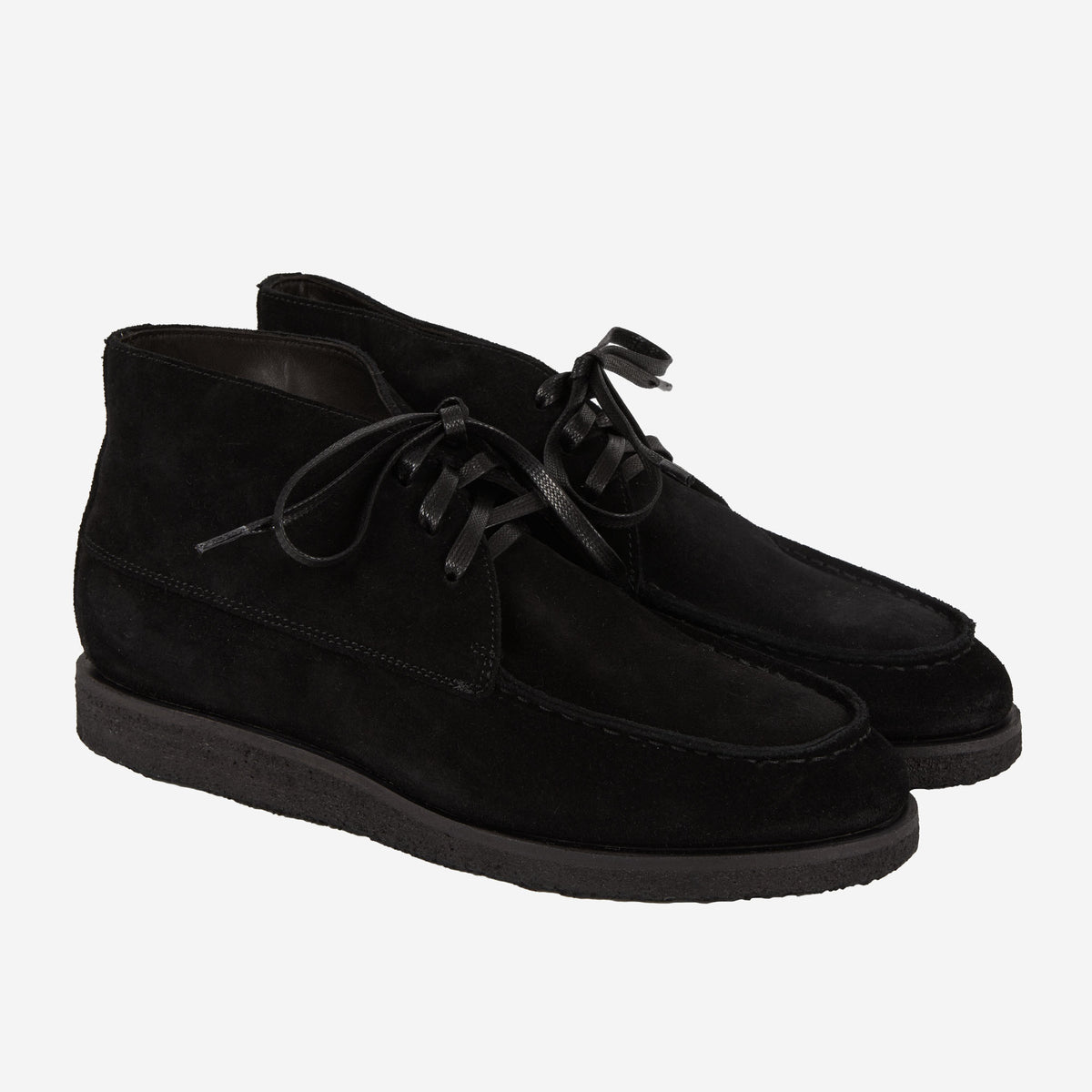 Alpine Boot Crepe Sole Black Suede display picture 2