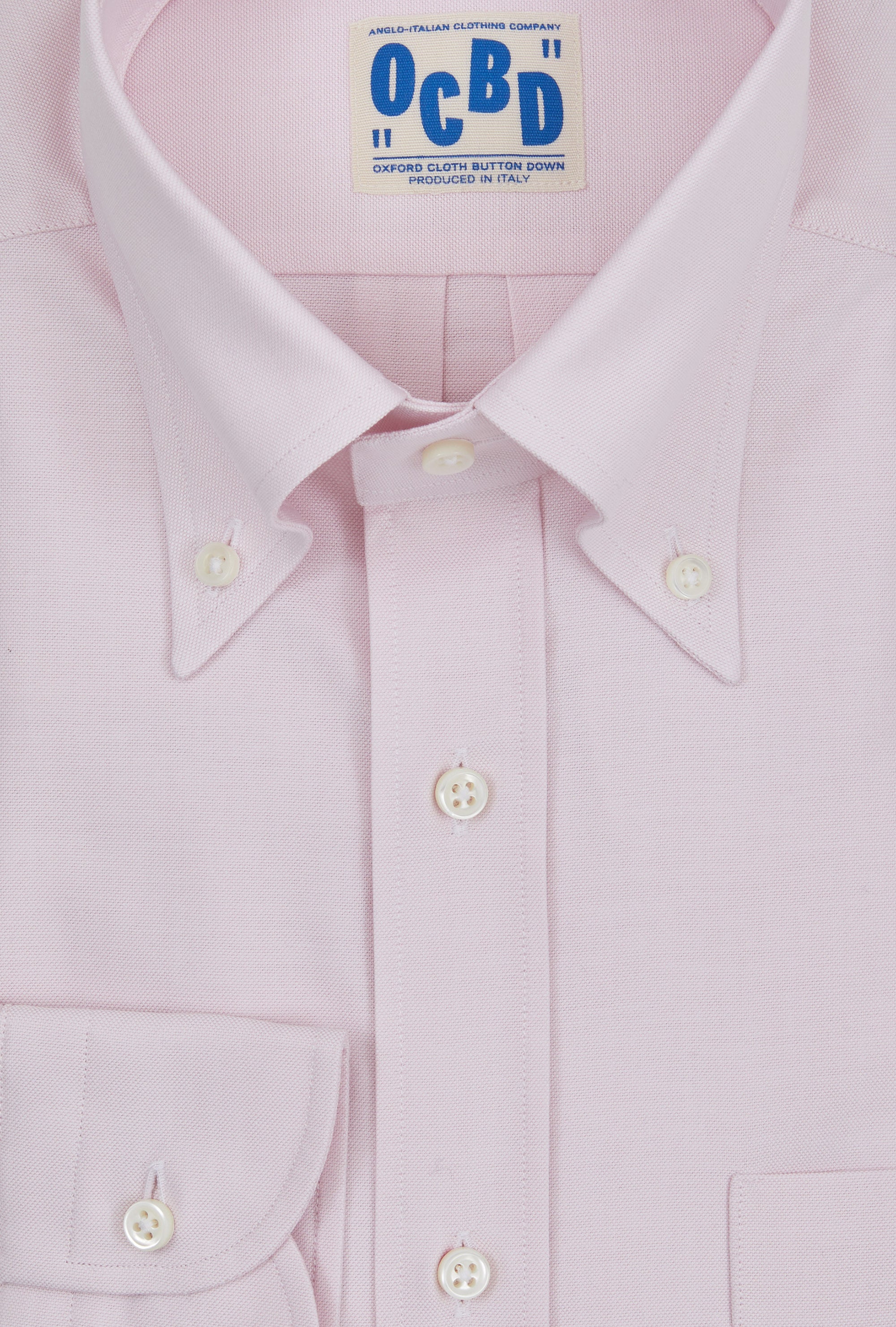 OCBD Shirt Pink Oxford