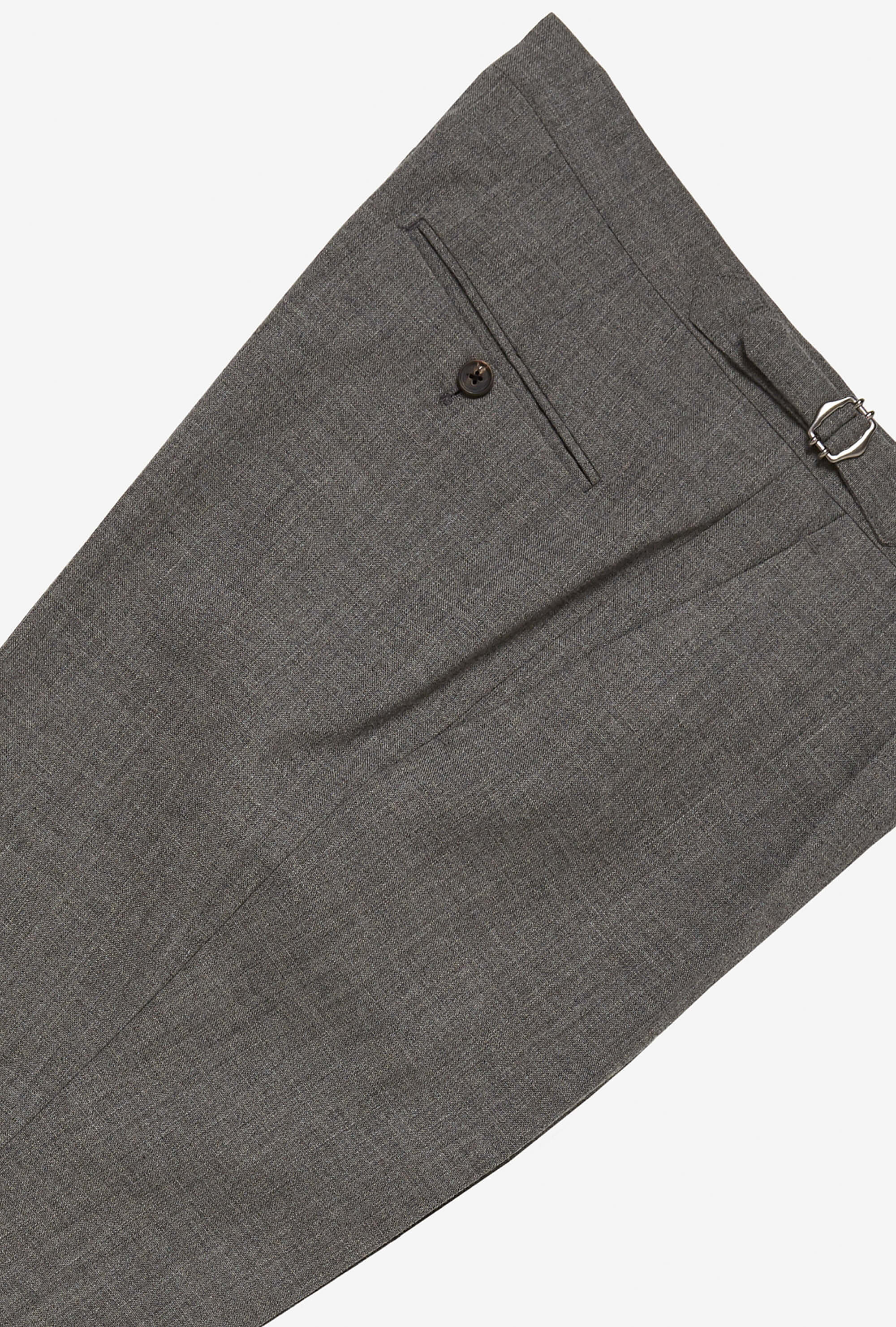 Tailored Trouser High-Twist Wool Mid Grey