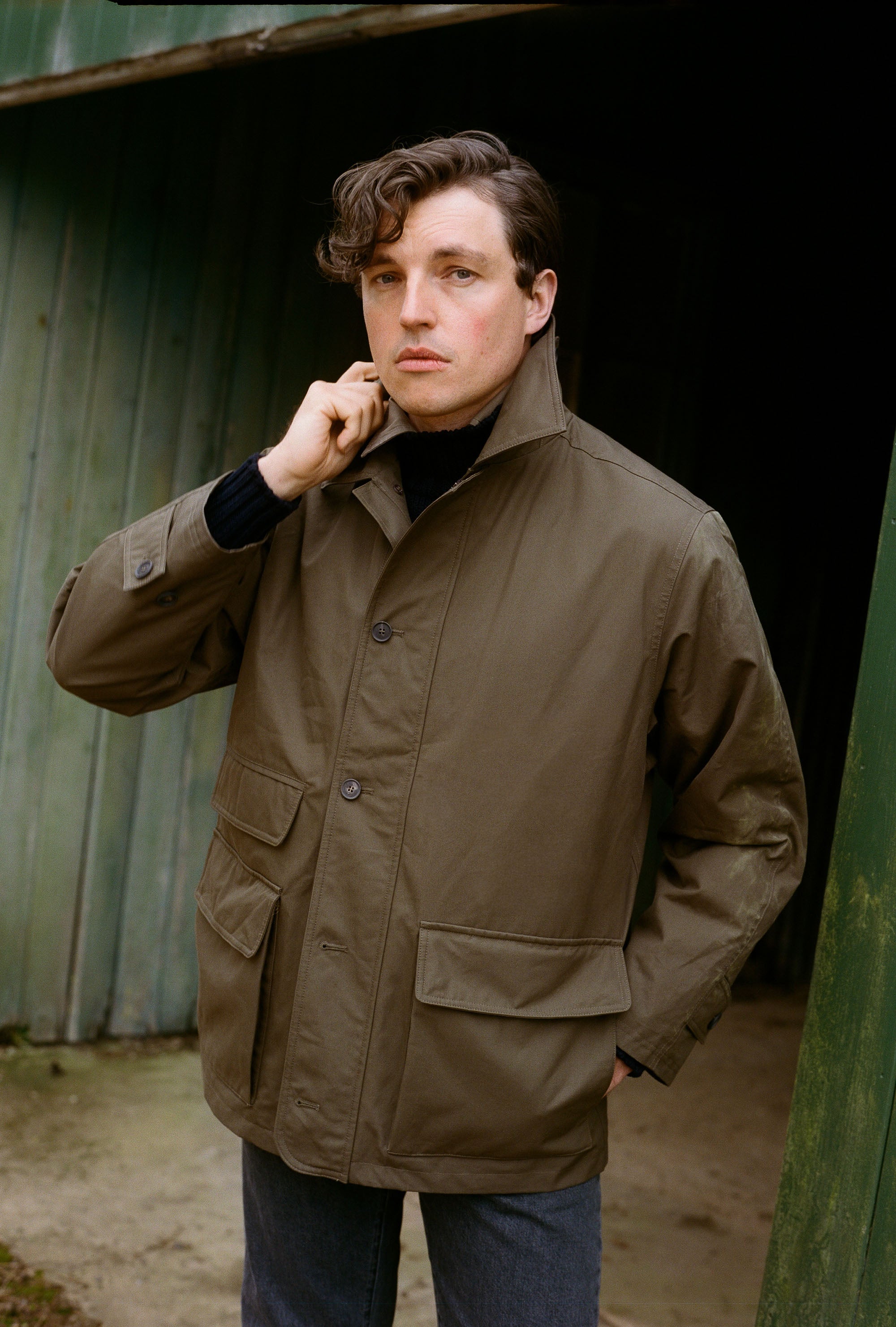 ジャケット・アウター Le meilleur VENTILE COTTON G4 Creek Jacket Ventile Cotton Olive