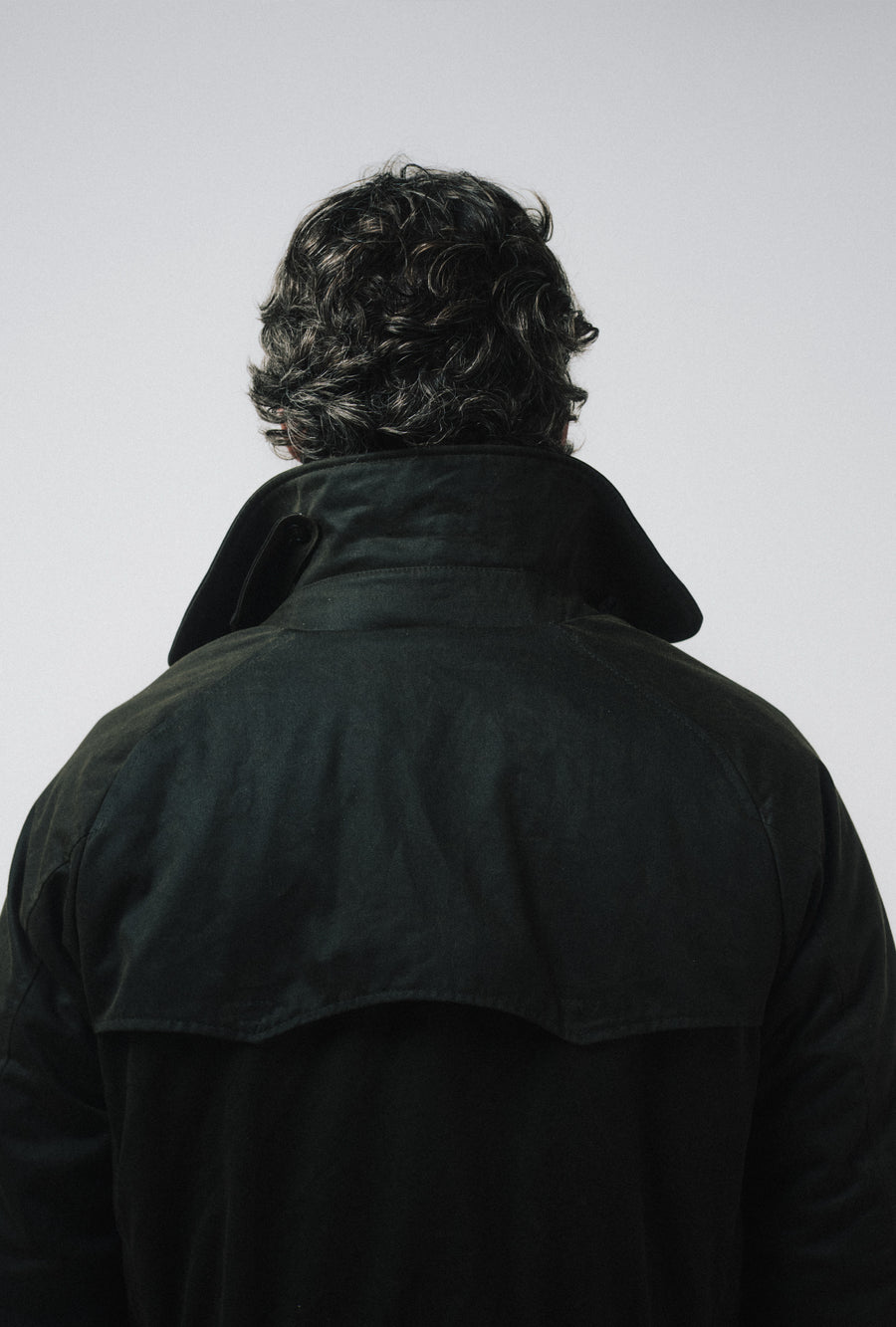Country Coat Waxed Cotton Olive