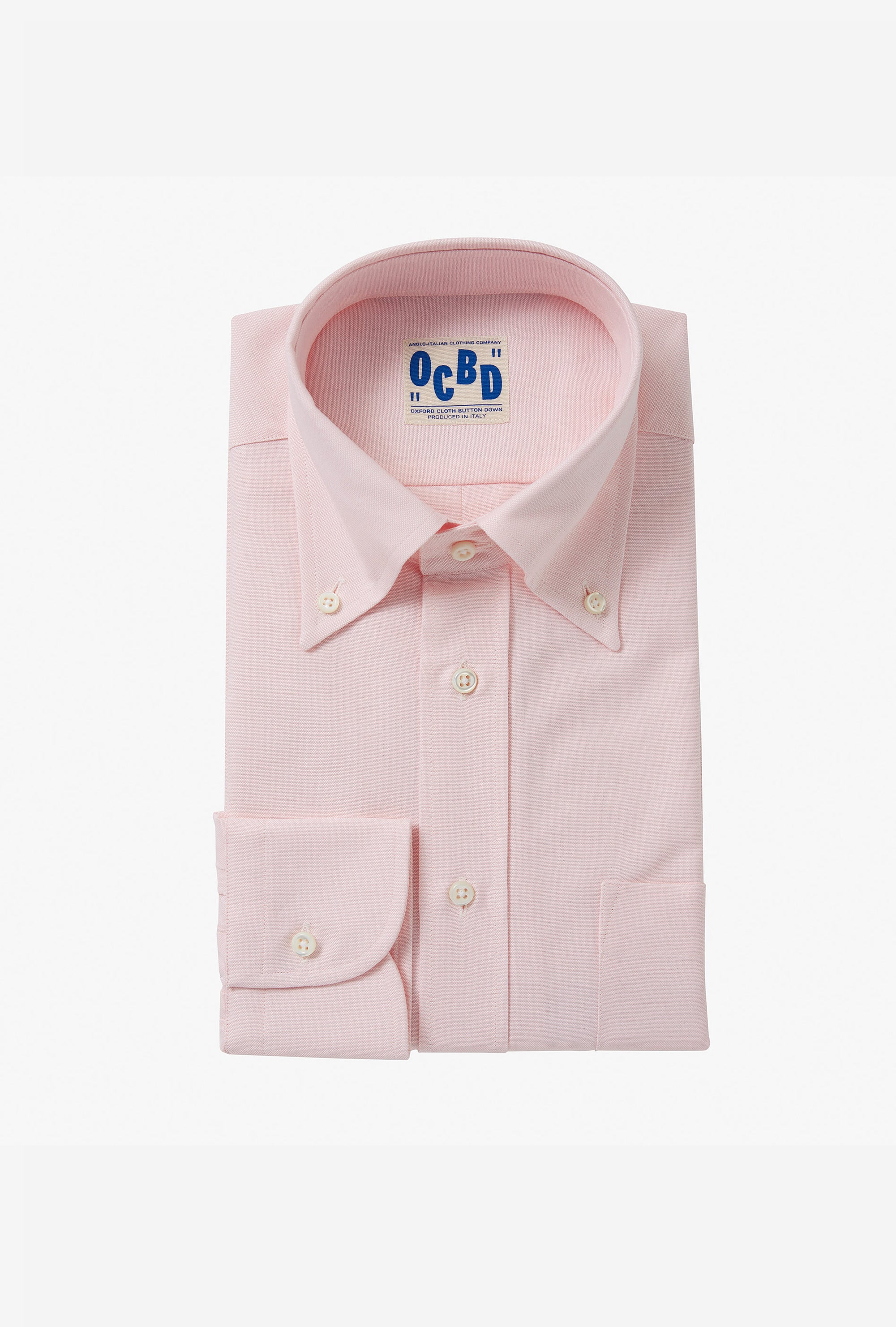 OCBD Shirt Pink Oxford